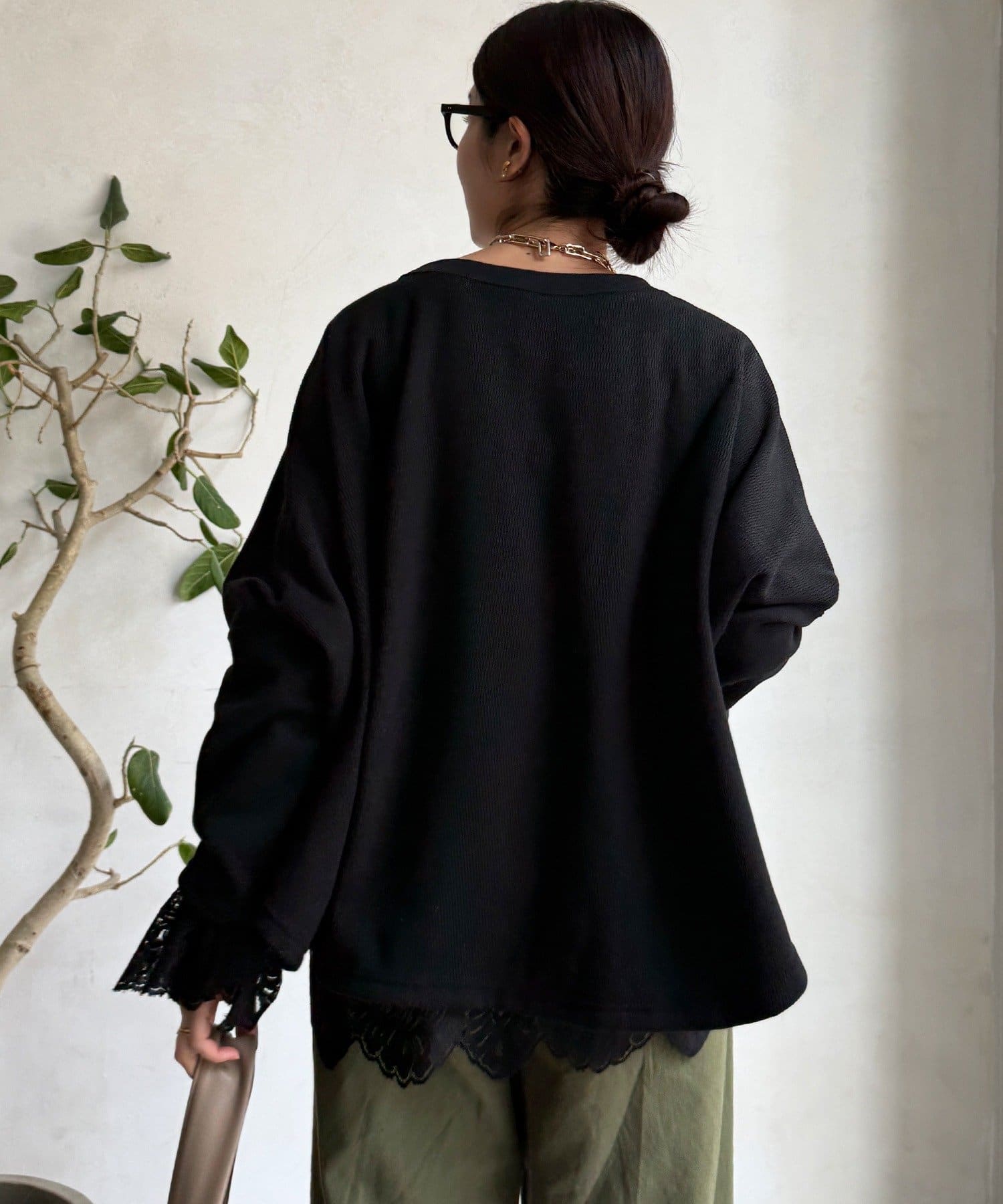 DOUDOU(ドゥドゥ) 【着る毛布！】サーマルボンバーヒートプルオーバー