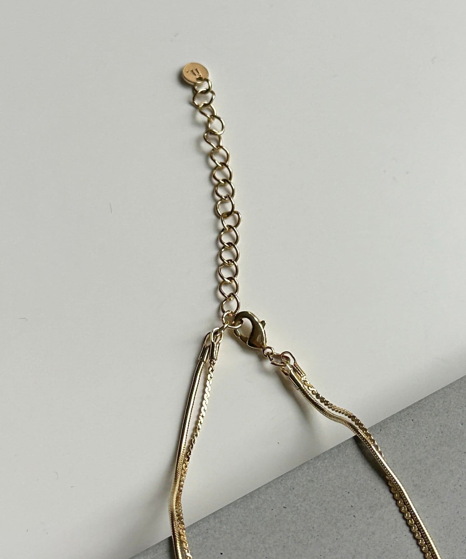 Thevon.(ゼヴォン) 【heilly】2連ロングチェーンネックレス