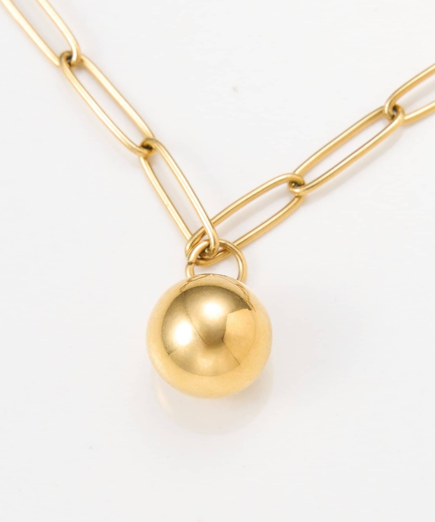 COLLAGE GALLARDAGALANTE(コラージュ ガリャルダガランテ) 【PAPILLONNER/パピヨネ】ステンレスボールネックレス