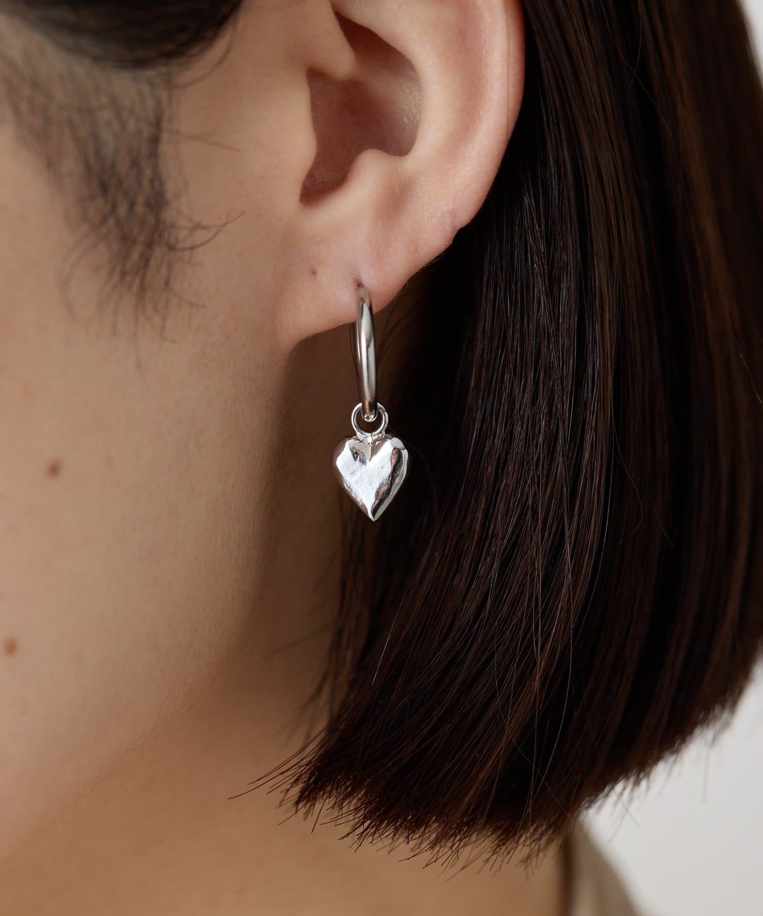 ear PAPILLONNER(イア パピヨネ) 【beq Pettina(ベック ペティーナ)】モチーフMIXフープピアス