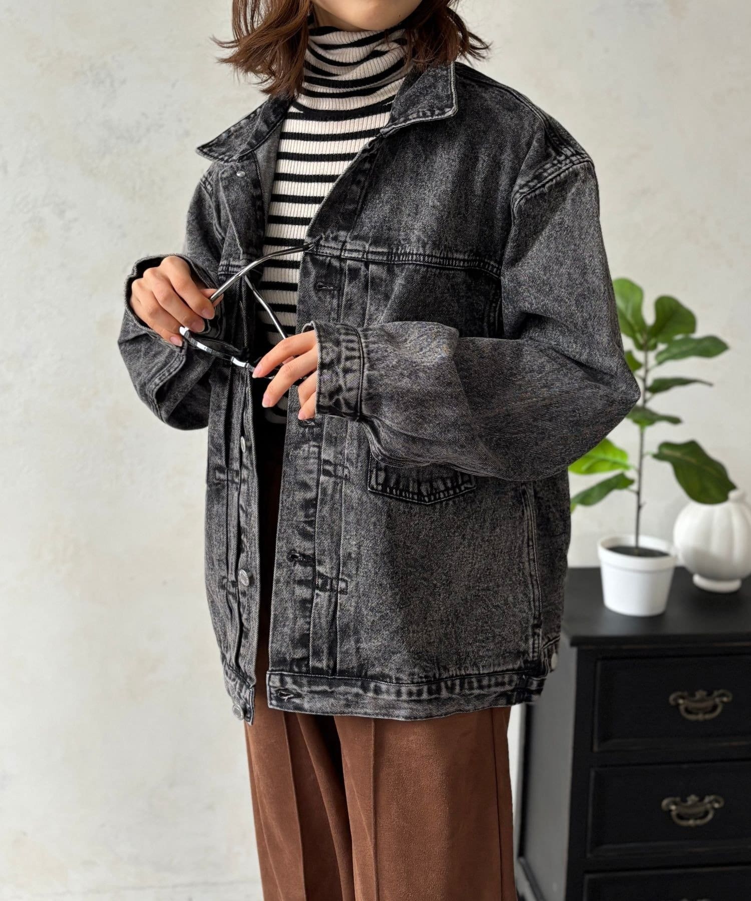 LOCUST(ローカスト) 【ユニセックス】デニムGジャン