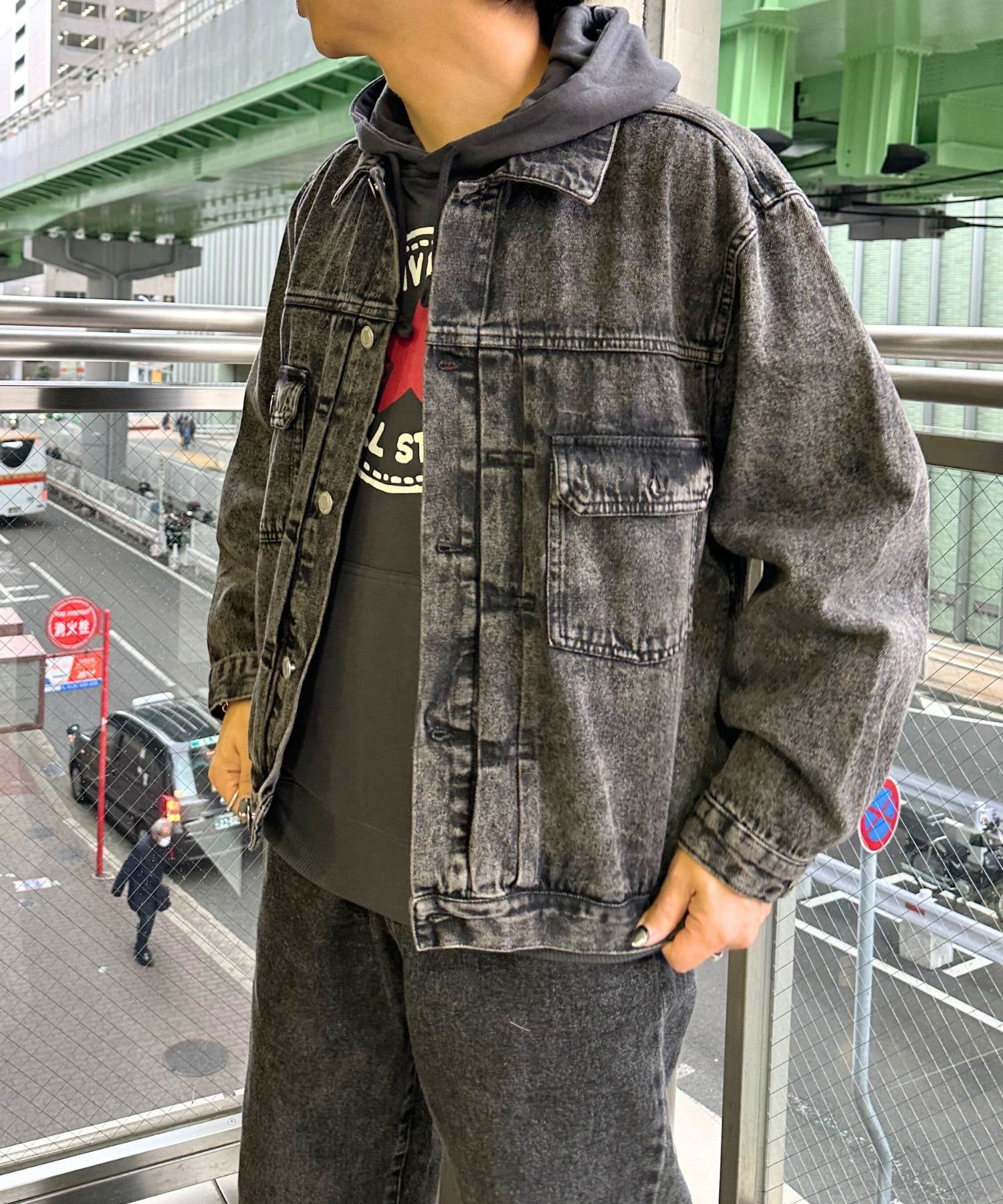 LOCUST(ローカスト) 【ユニセックス】デニムGジャン