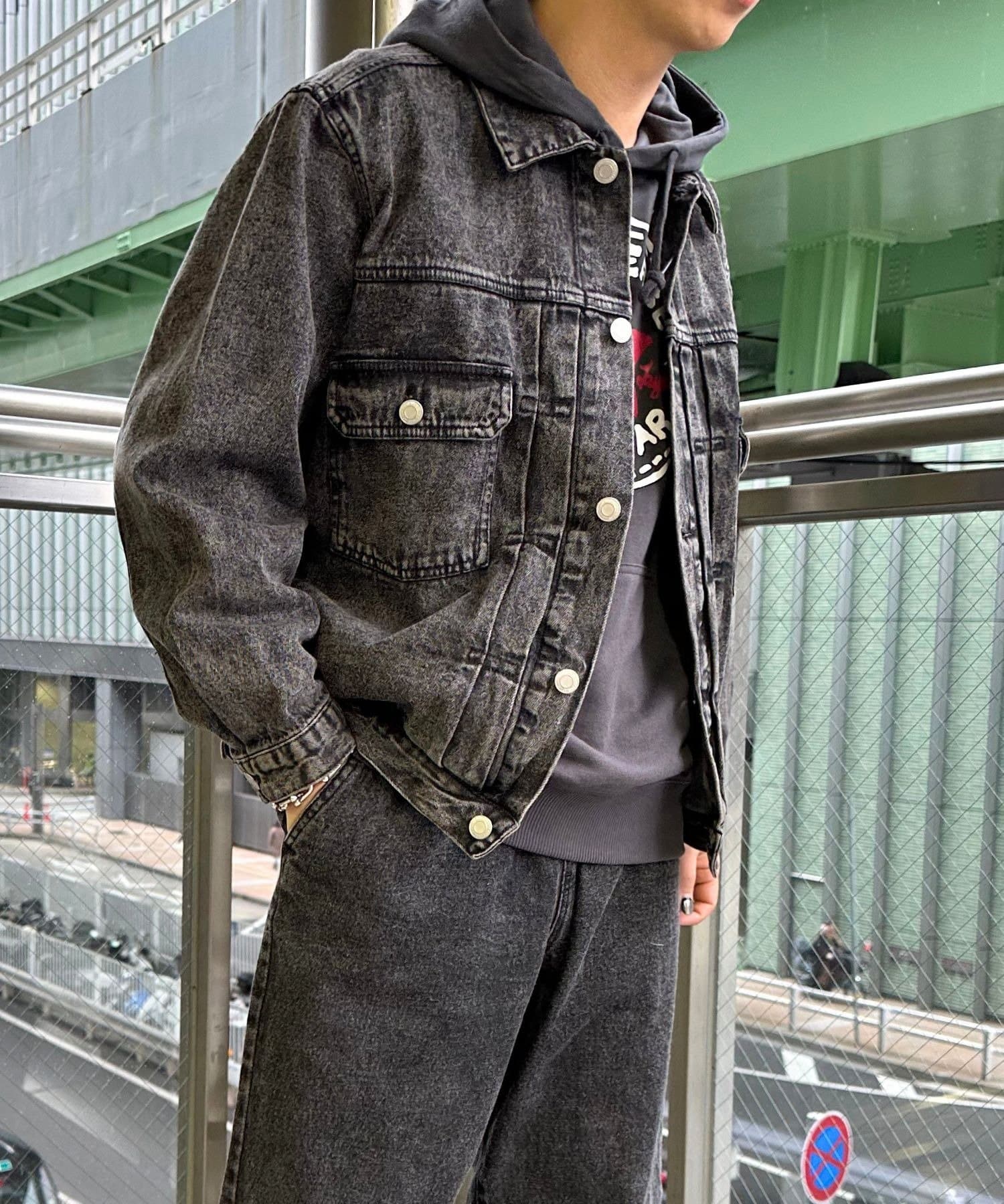 LOCUST(ローカスト) 【ユニセックス】デニムGジャン