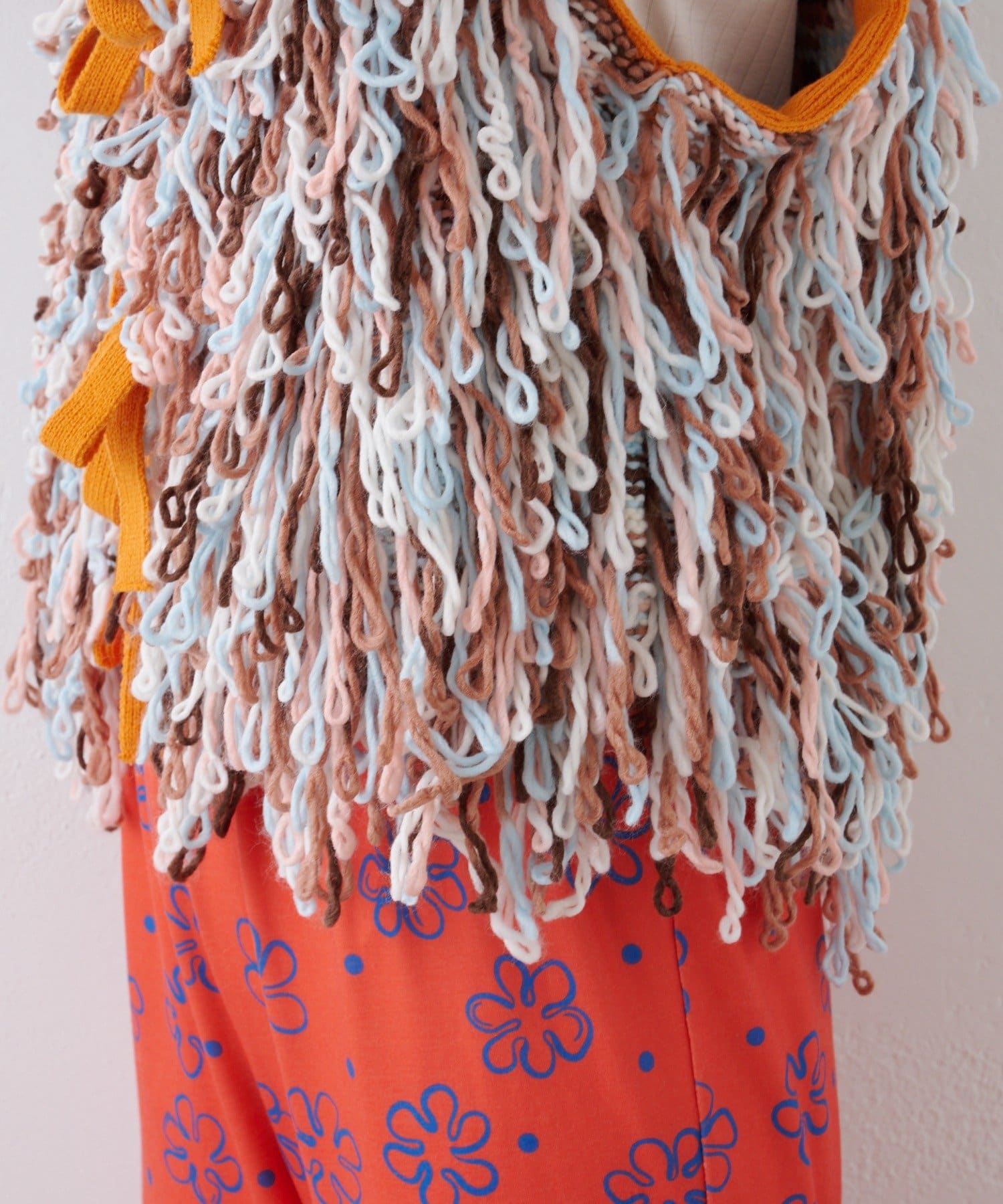 CIAOPANIC TYPY(チャオパニックティピー) ★【HELLO.SANFRANCISCO/ハローサンフランシスコ】カラーループフリンジリボンベスト