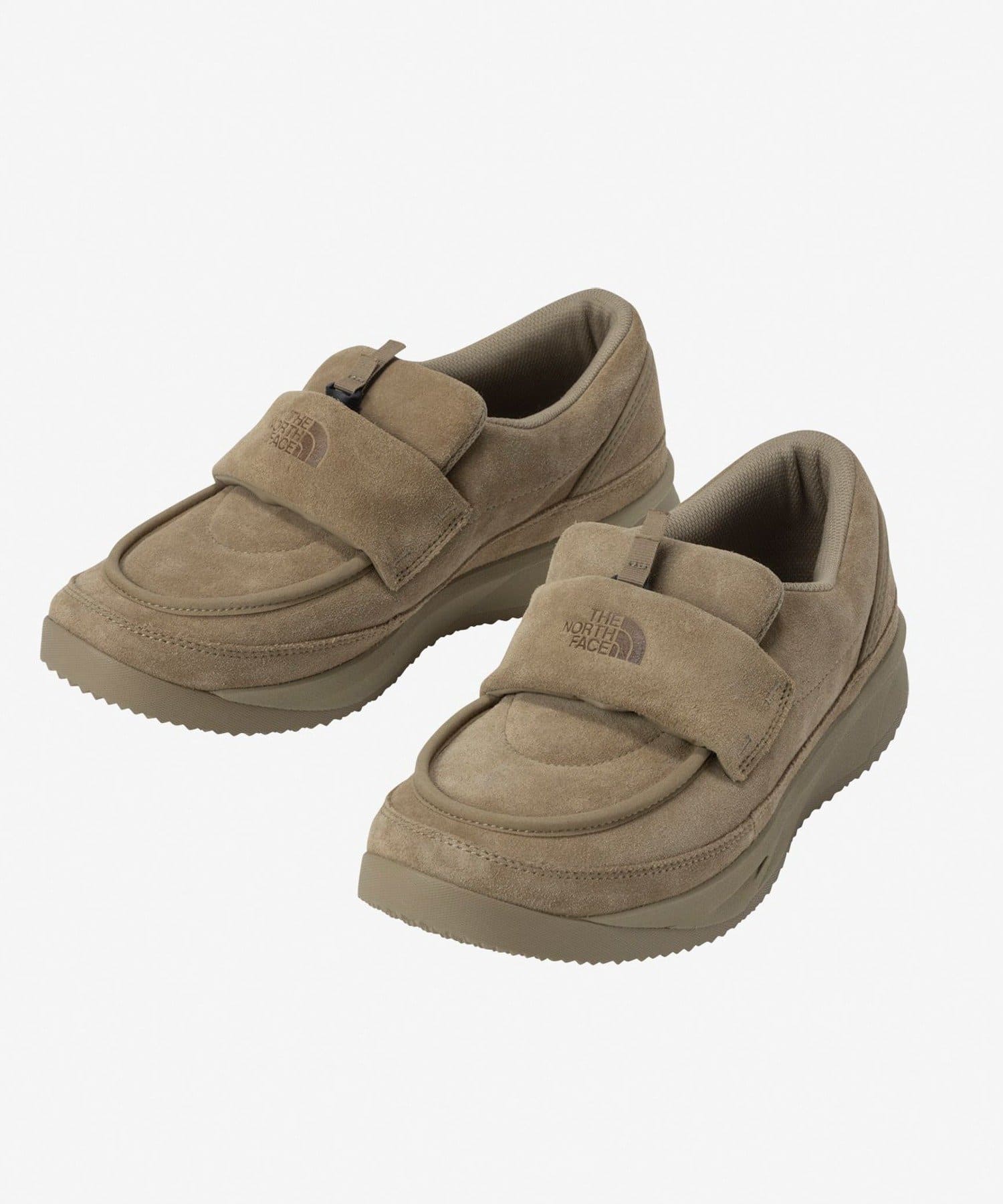 WHO'S WHO gallery(フーズフーギャラリー) メンズ 【THE NORTH FACE】Nuptse Loafer Suede サンドベージュ