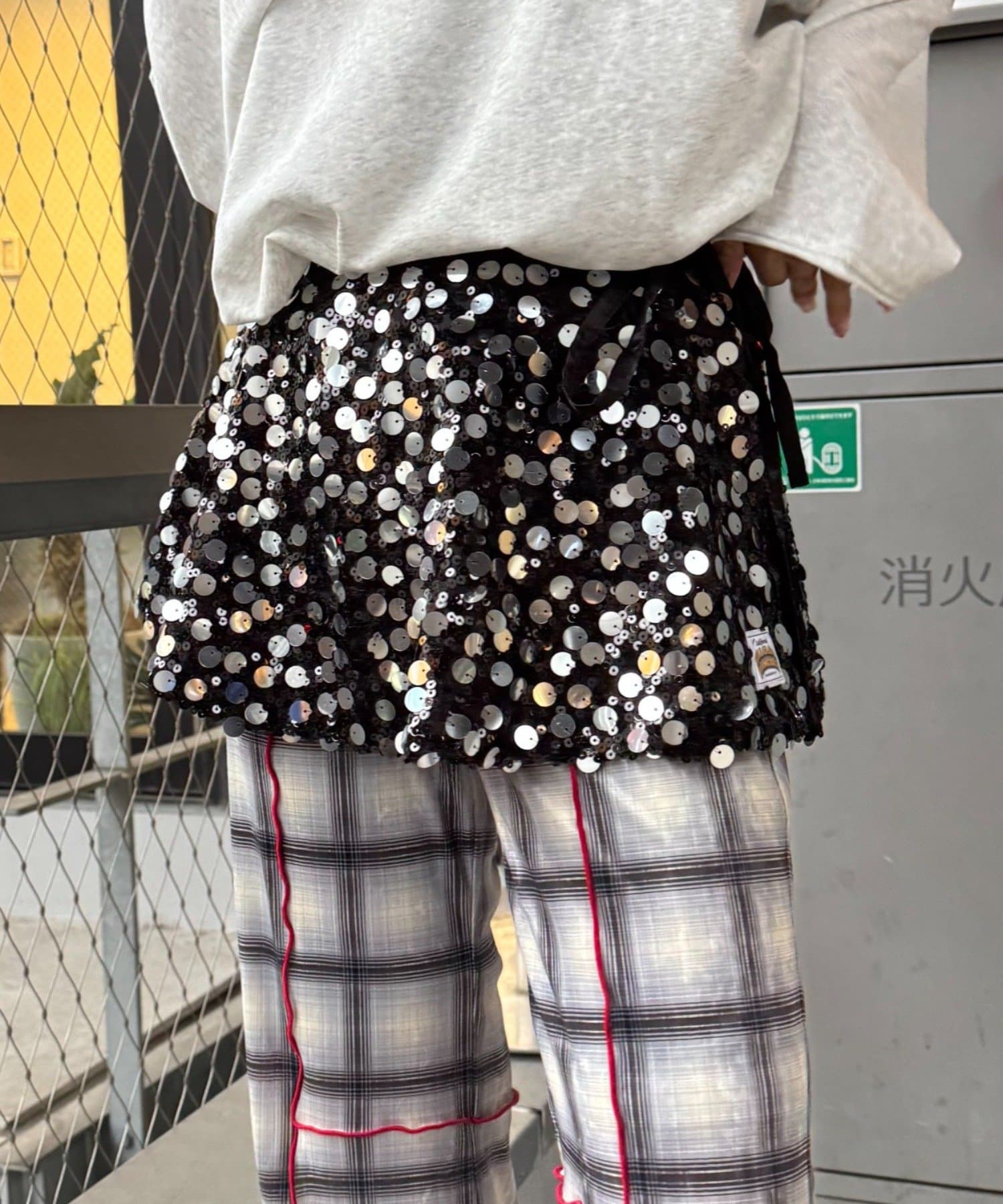 CIAOPANIC TYPY(チャオパニックティピー) ★【HELLO.SANFRANCISCO/ハローサンフランシスコ】マルチウェイスパンコール巻きスカート