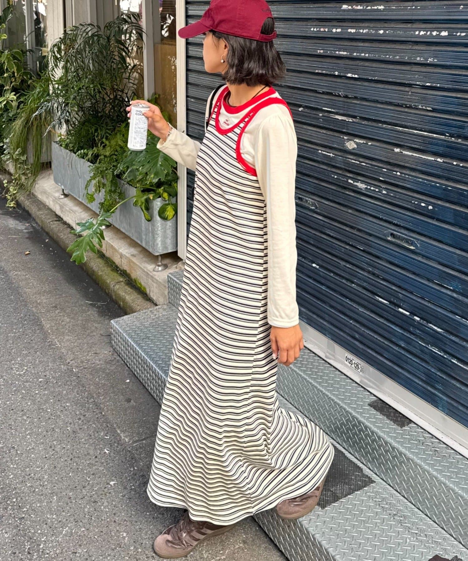 CIAOPANIC TYPY(チャオパニックティピー) ★【HELLO.SANFRANCISCO/ハローサンフランシスコ】インナー付きアメスリタンクワンピース