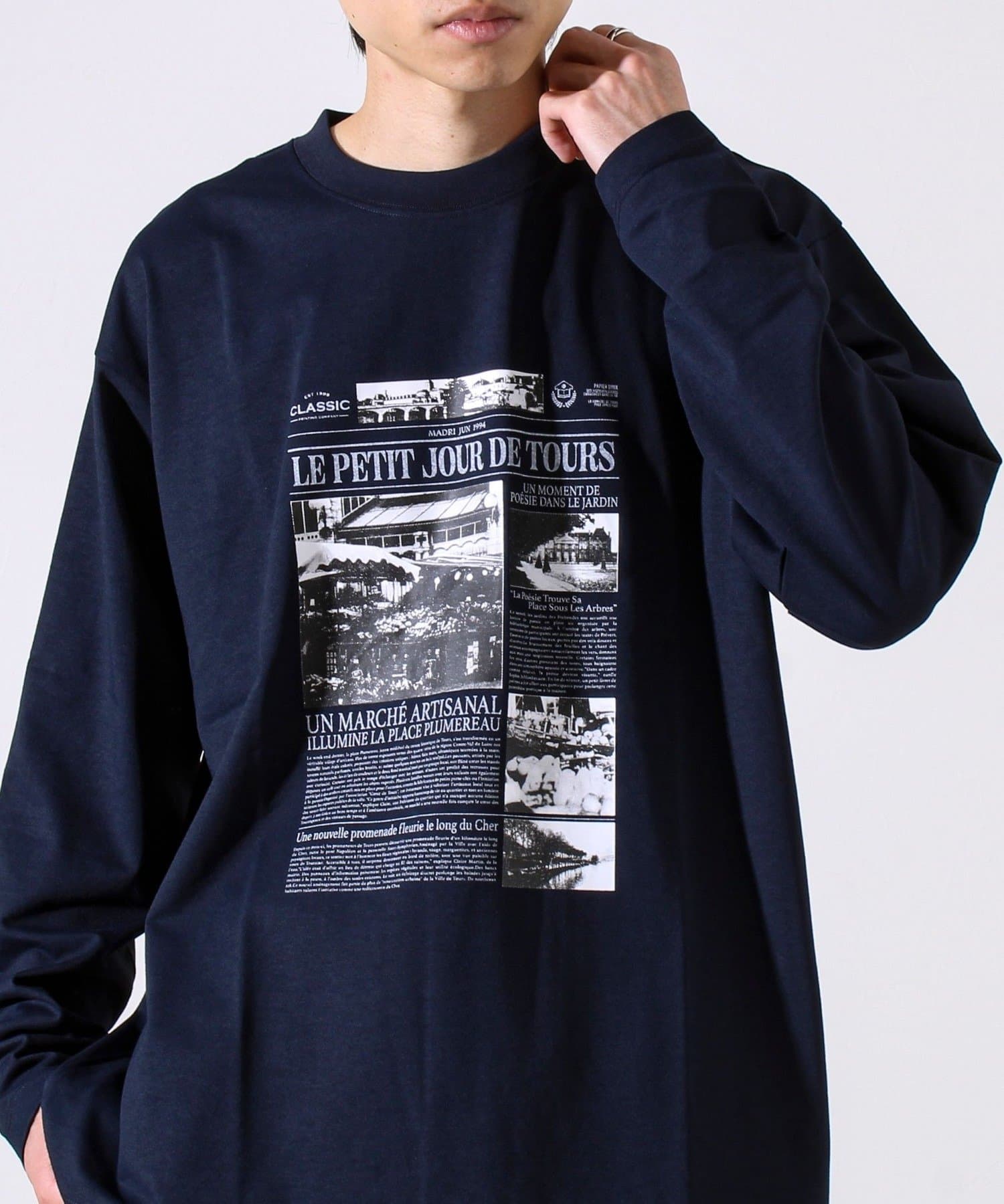 FREDY & GLOSTER(フレディ アンド グロスター) 【MARUDE COTTON】フォトT ロングスリーブ