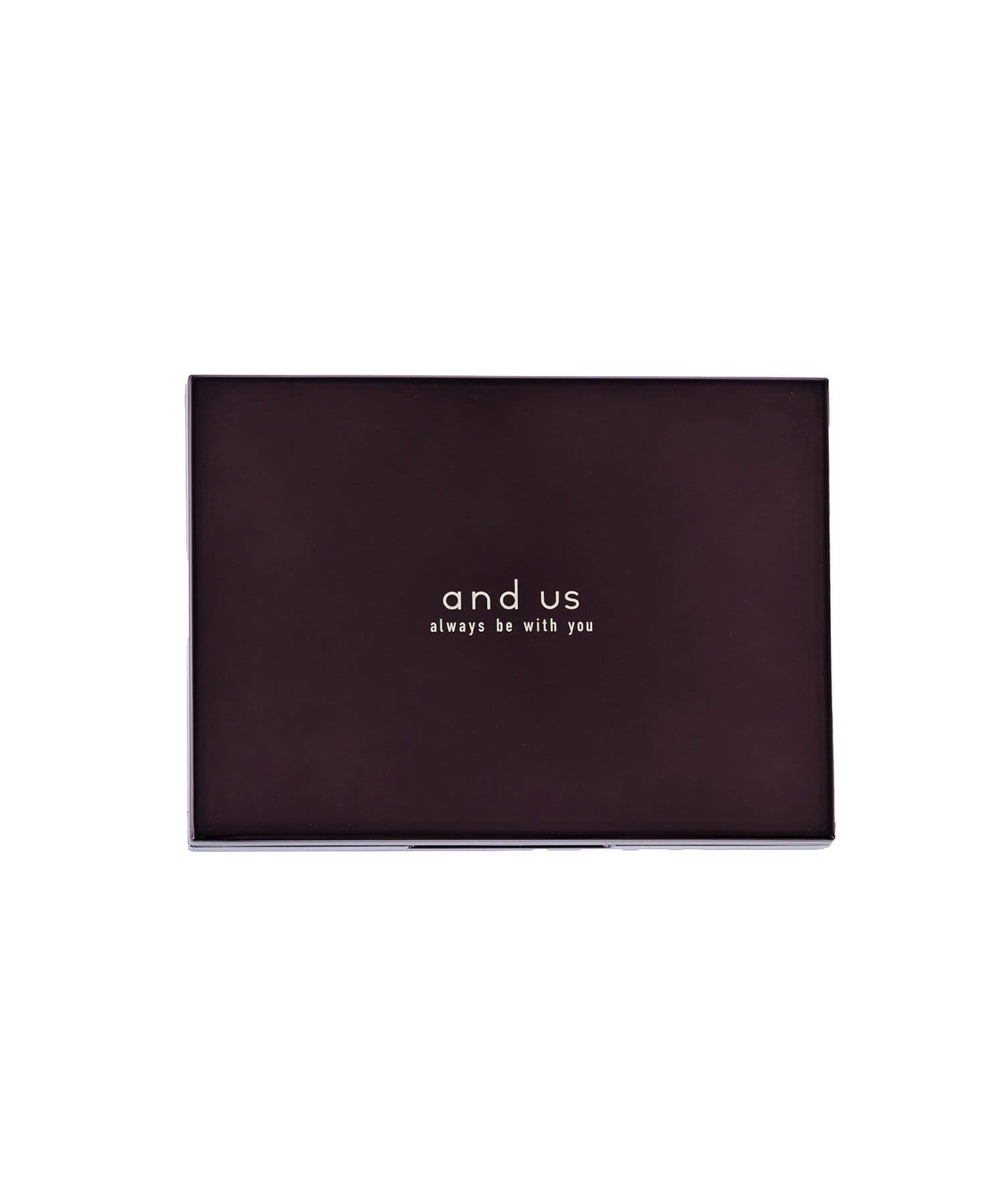 3COINS(スリーコインズ) 8色アイシャドウパレット/and us