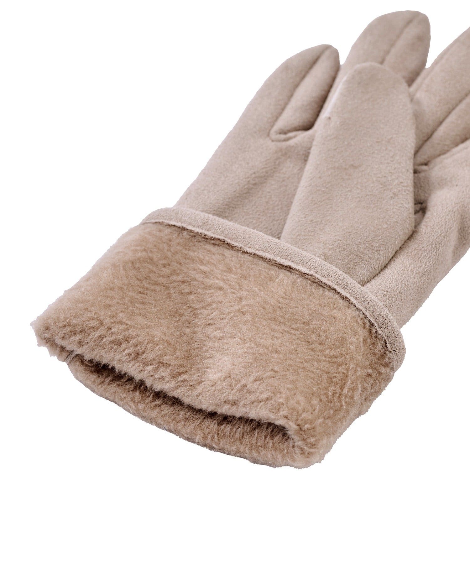 3COINS(スリーコインズ) スエード調スマホ対応手袋