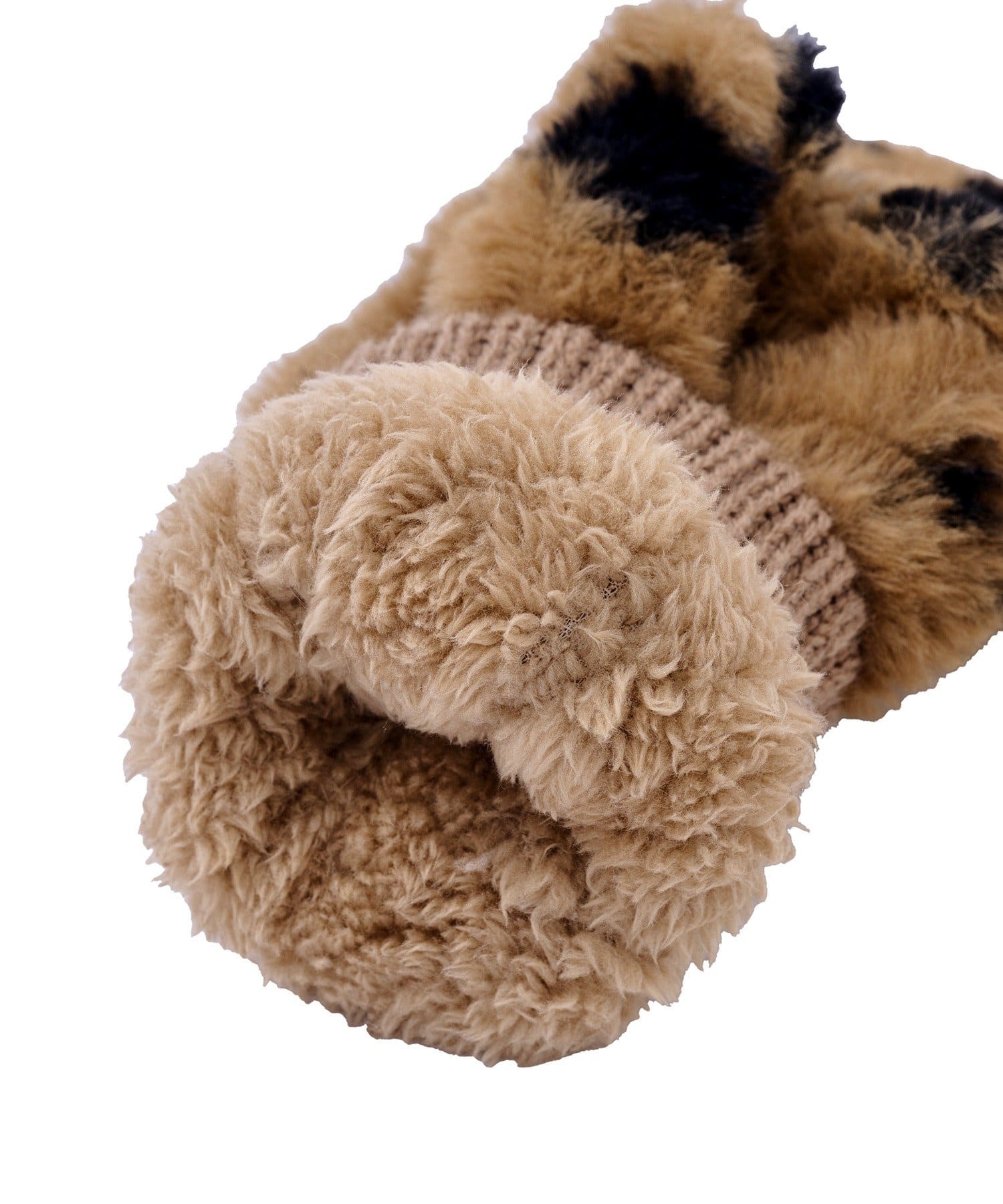 3COINS(スリーコインズ) アニマル柄ファーミトン