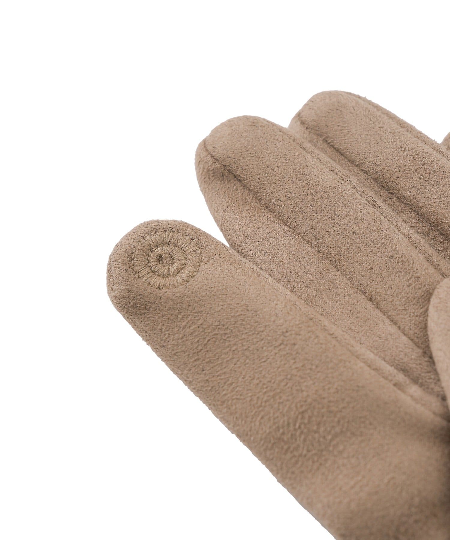 3COINS(スリーコインズ) ファー付きスマホ対応手袋