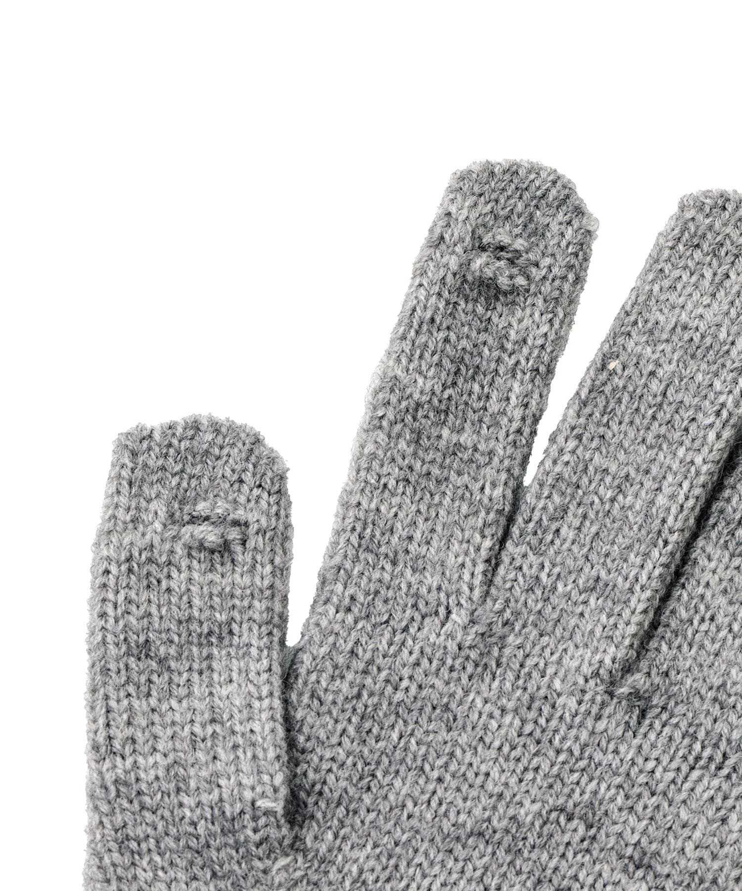 3COINS(スリーコインズ) ラインストーン付きニット手袋