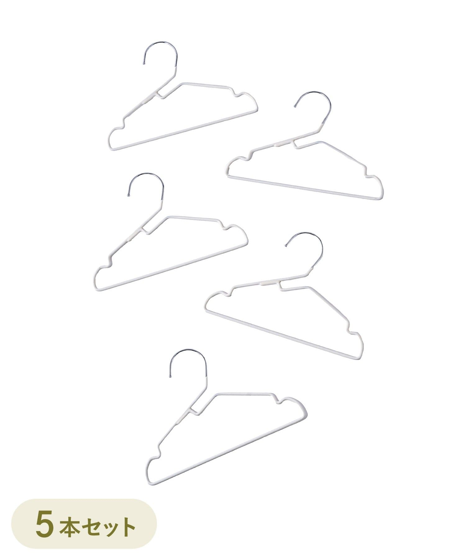 3COINS(スリーコインズ) ペット用ノンスリップハンガー5本セット