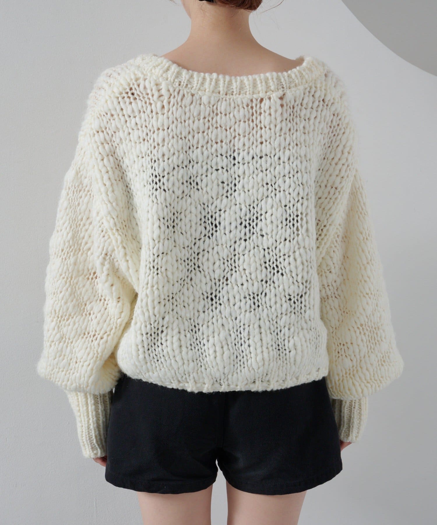 Kastane(カスタネ) 【4色展開】BIGスラブニットカーディガン