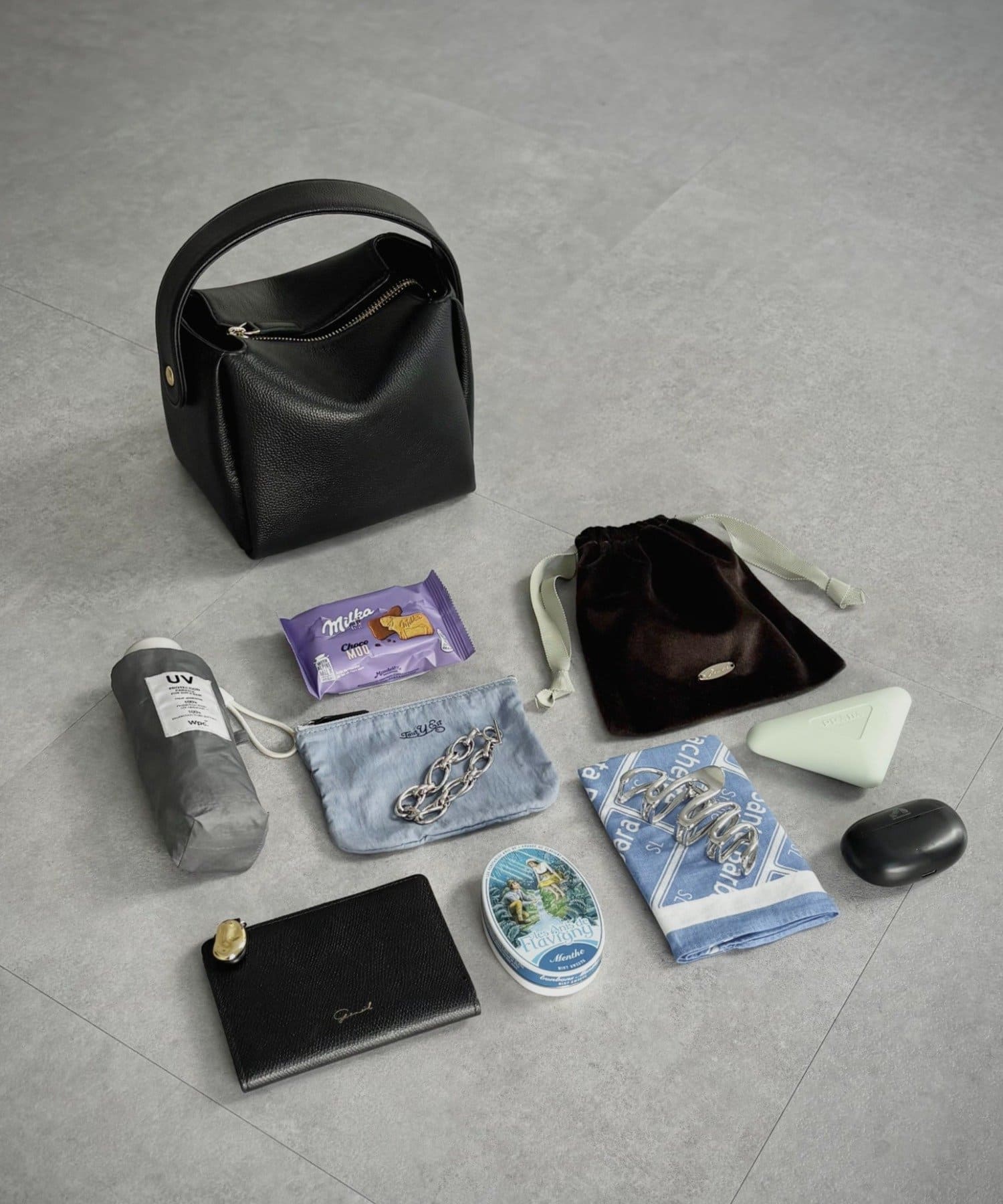 gemeil(ジェムイル) 【Yukina企画】2wayダイスミニトート(PT-339)