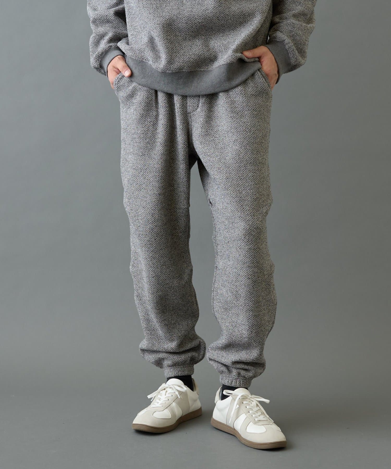 COLONY 2139(コロニー トゥーワンスリーナイン) 裏起毛ツイードジョガー