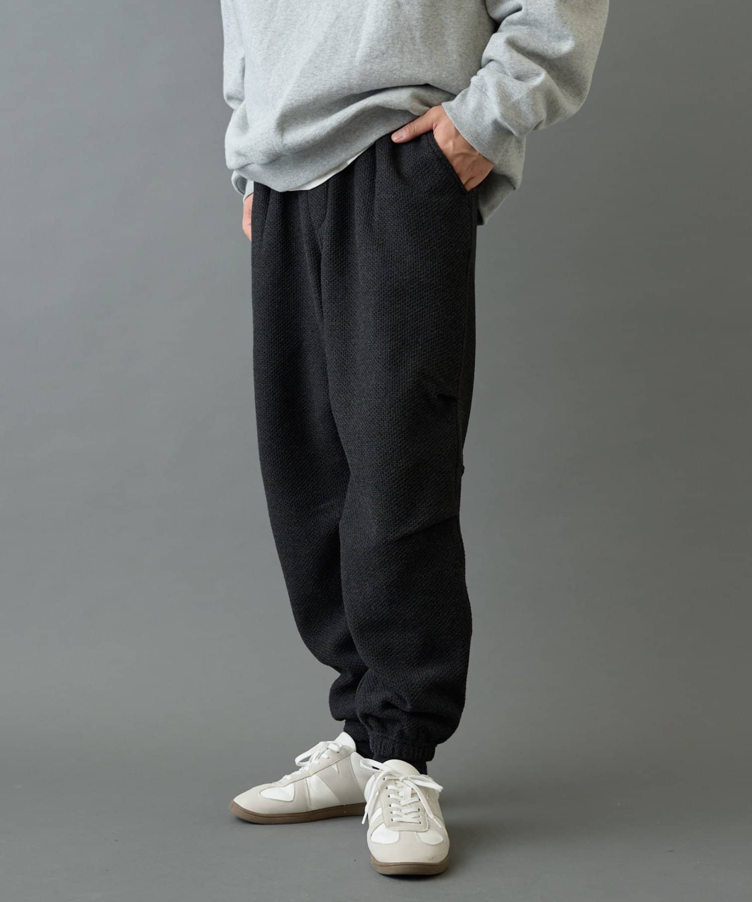 COLONY 2139(コロニー トゥーワンスリーナイン) 裏起毛ツイードジョガー