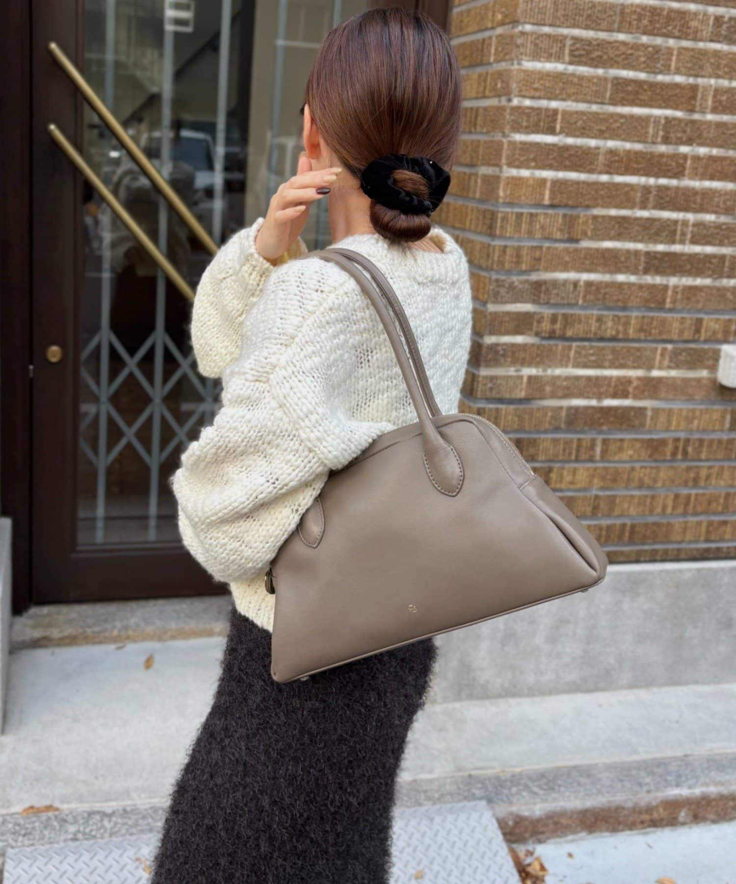 gemeil(ジェムイル) パフィーワイドボストンバッグ(PT-338)