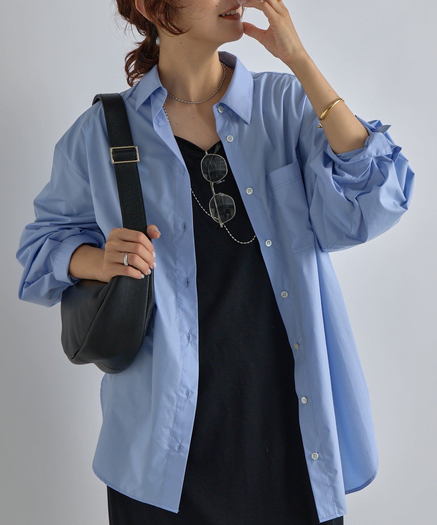 OUTLET(アウトレット) 【RIVE DROITE】【MONN.:.(モン)】カラーシャツ