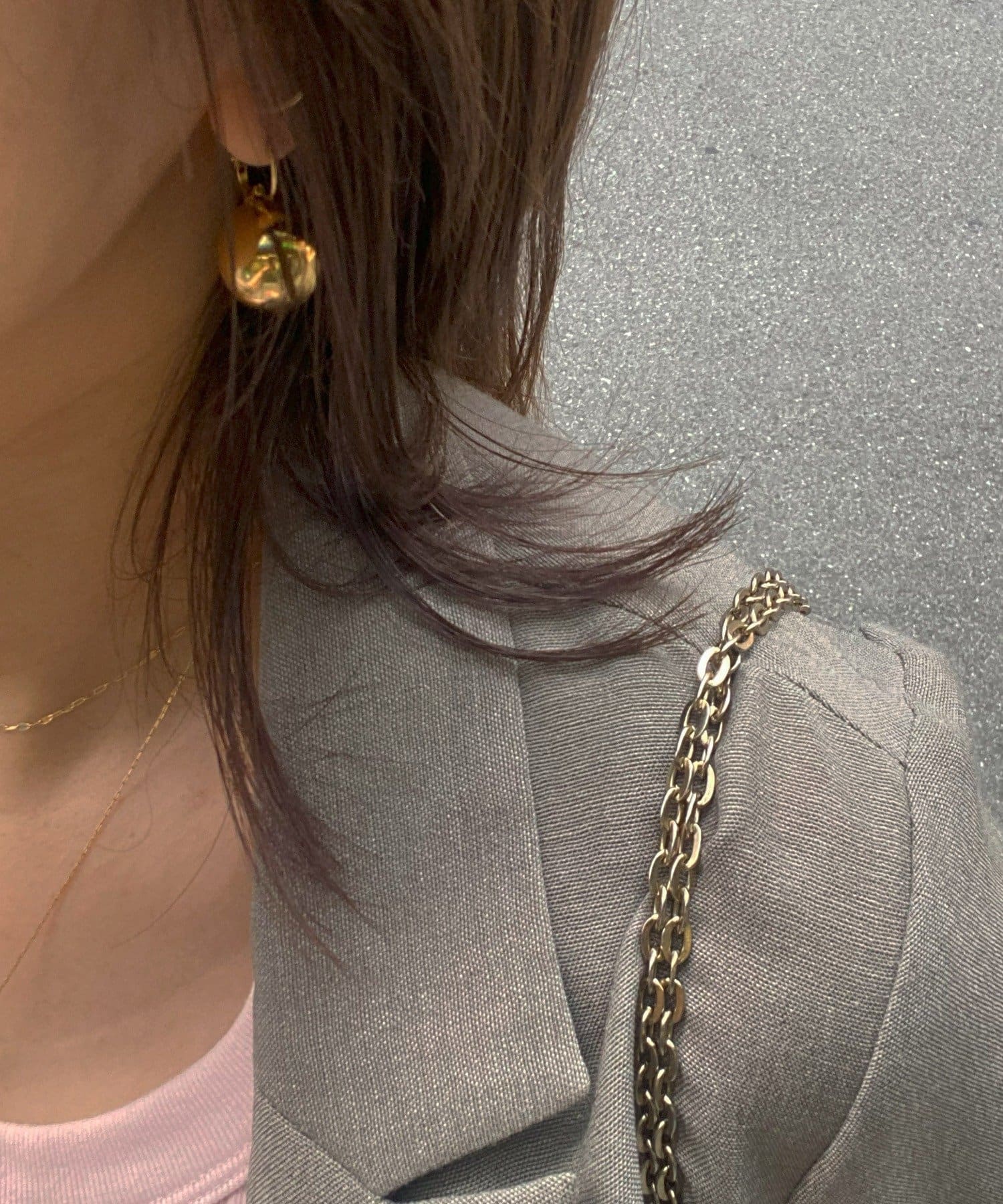 OUTLET(アウトレット) 【DouDou】アレルギー対応 GOLDピアス