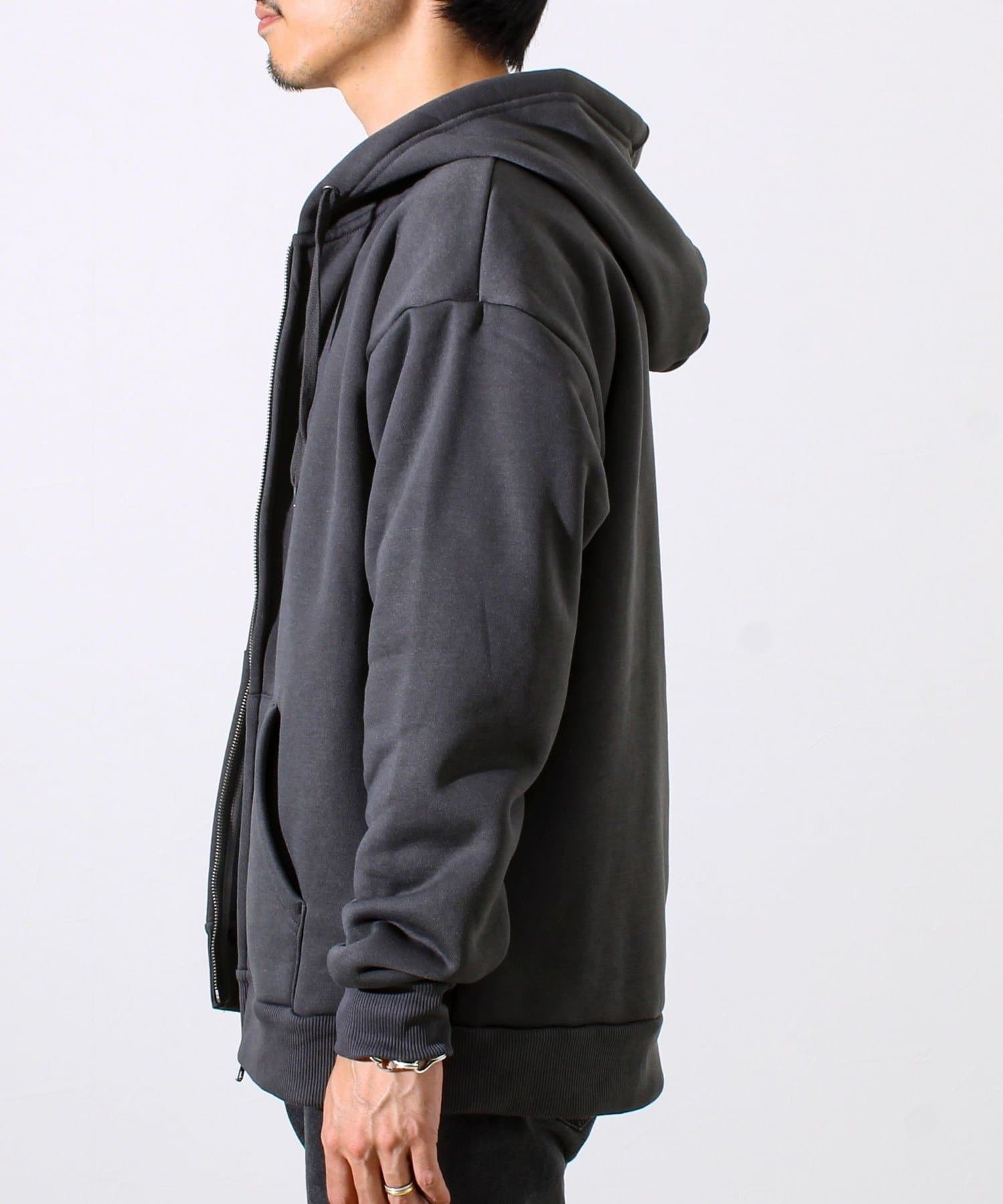 カルボアシリーズ】UNISEX ワイドジップパーカー | FREDY & GLOSTER 