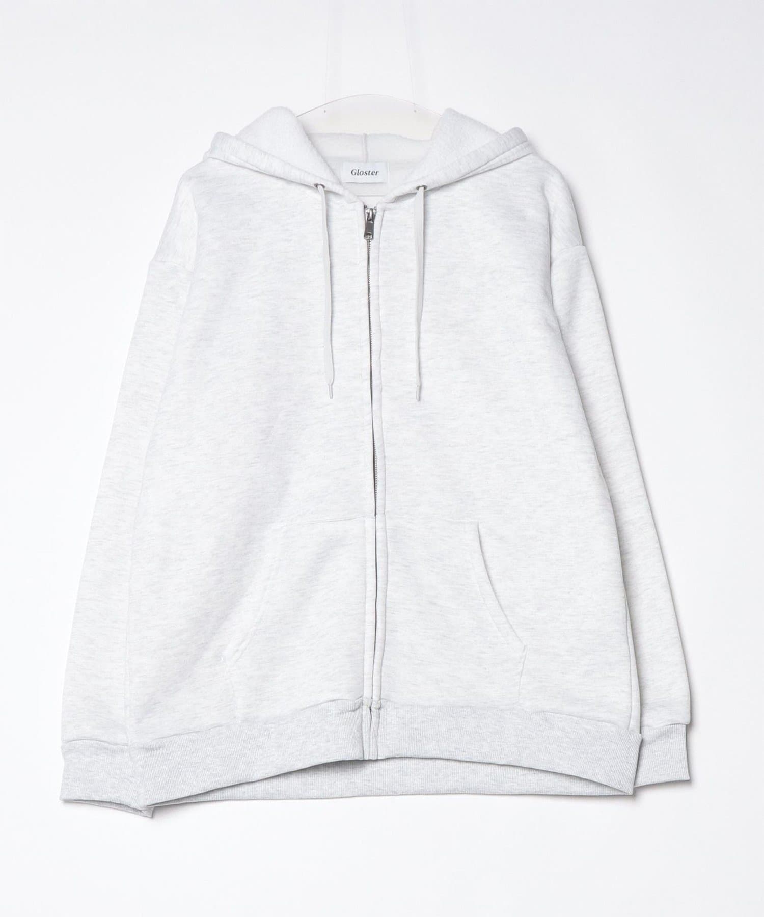 FREDY & GLOSTER(フレディ アンド グロスター) 【カルボアシリーズ】UNISEX ワイドジップパーカー