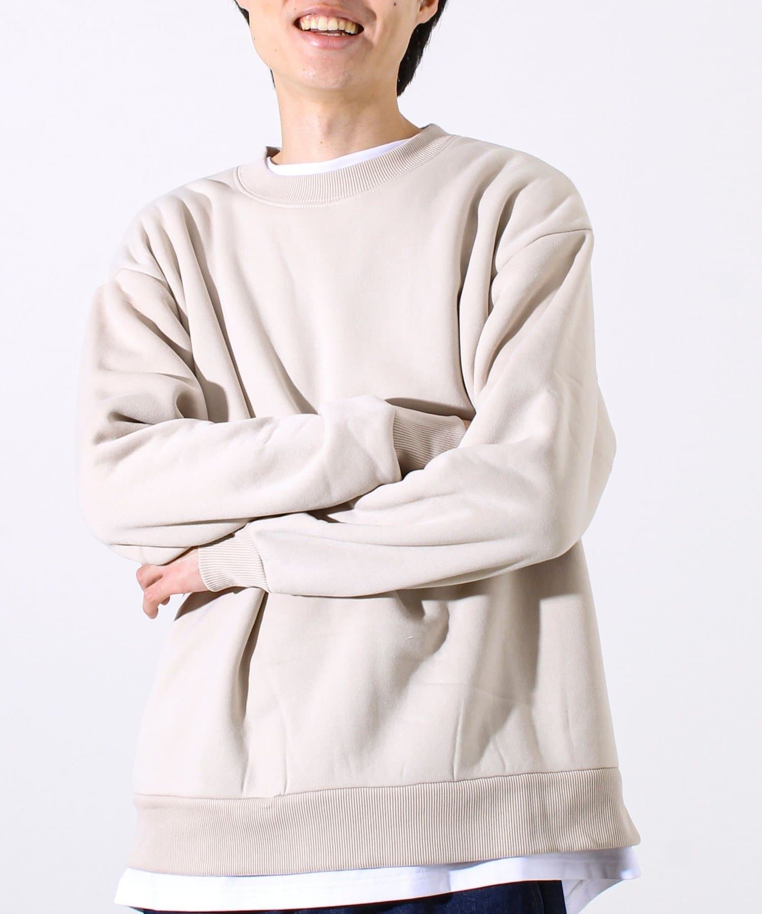 FREDY & GLOSTER(フレディ アンド グロスター) 【カルボアシリーズ】UNISEX ワイドクルーネックスウェット