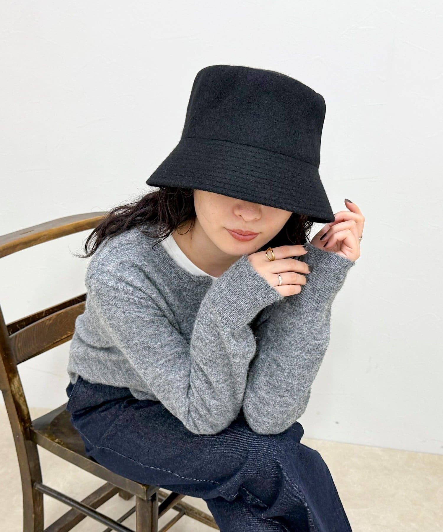 FREDY & GLOSTER(フレディ アンド グロスター) ステッチバスクハット
