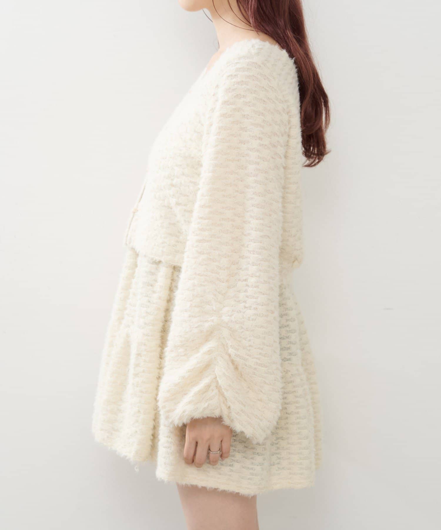 Kastane(カスタネ) ファーチュールカーディガン