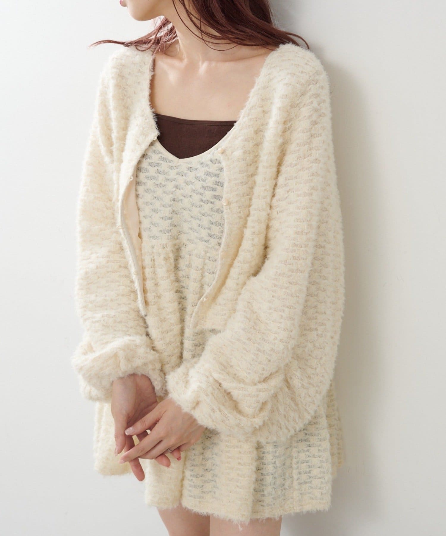 Kastane(カスタネ) ファーチュールチュニック