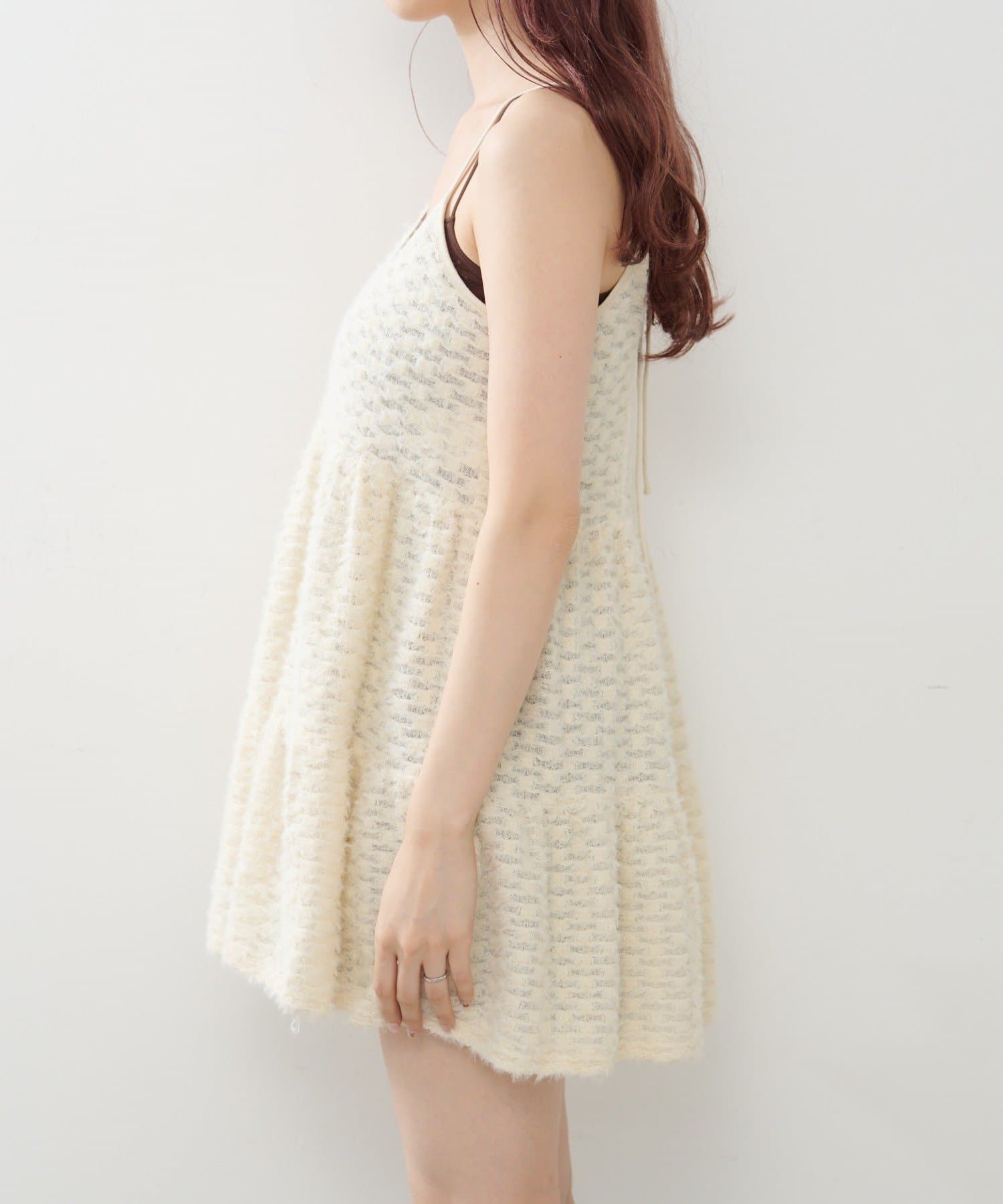 Kastane(カスタネ) ファーチュールチュニック