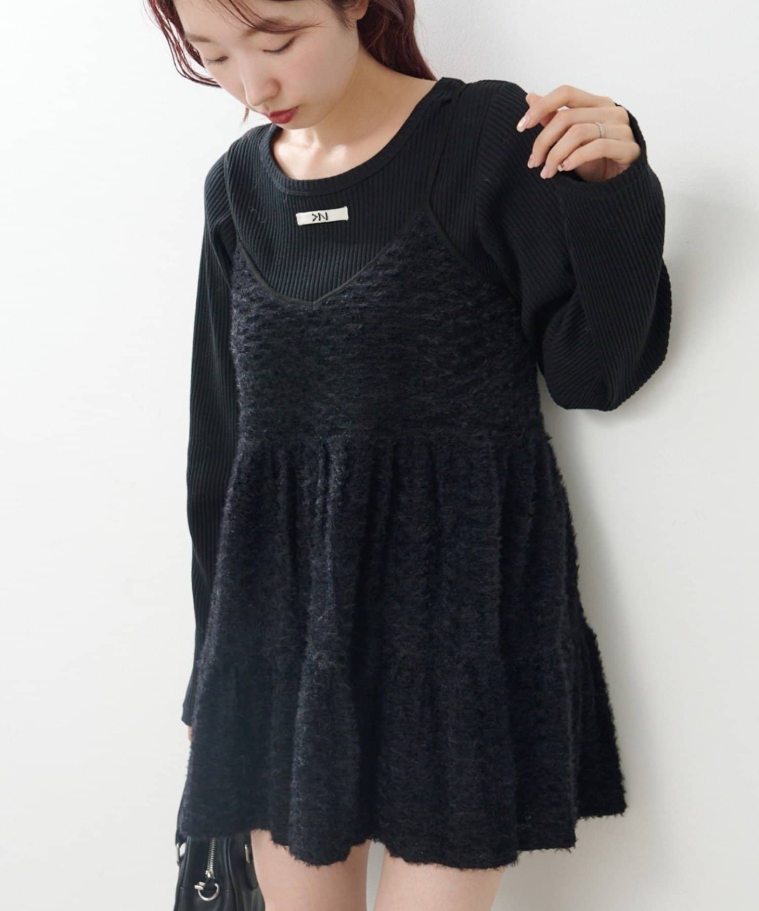 Kastane(カスタネ) ファーチュールチュニック