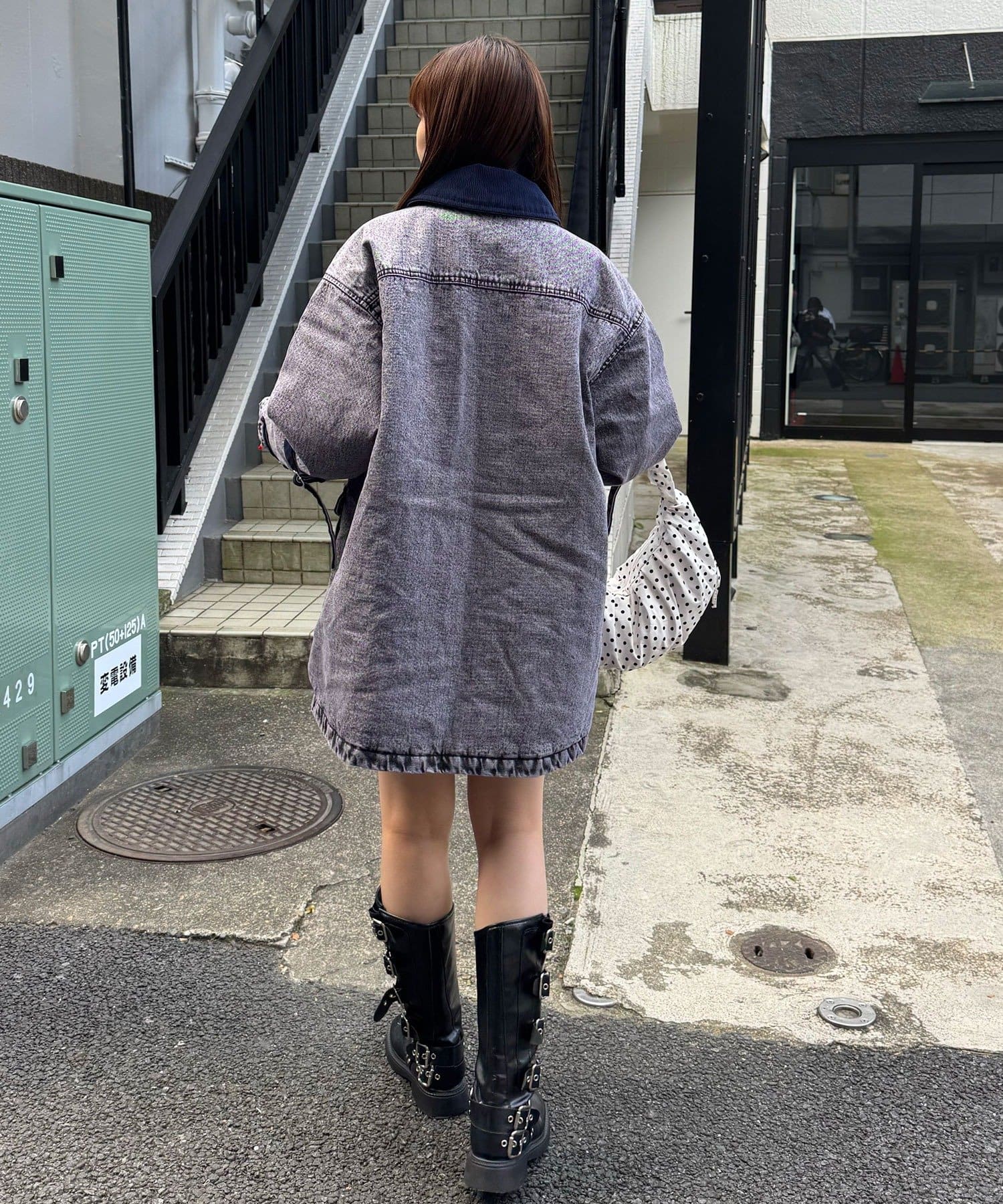 CIAOPANIC(チャオパニック) 【ANTI WARP /アンチワープ】デイワンデニムブルゾン