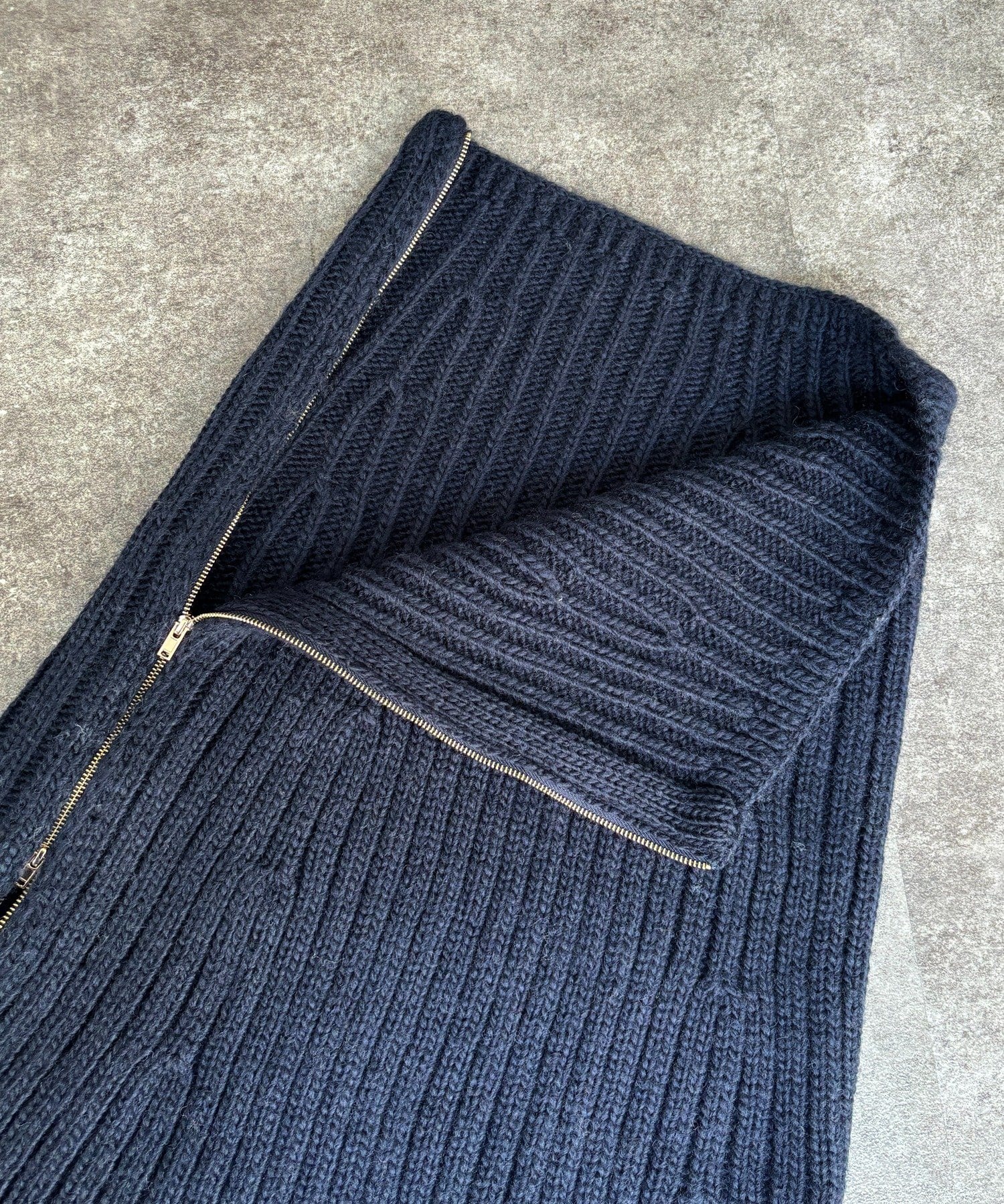 DOUDOU(ドゥドゥ) ジップアップポンチョ