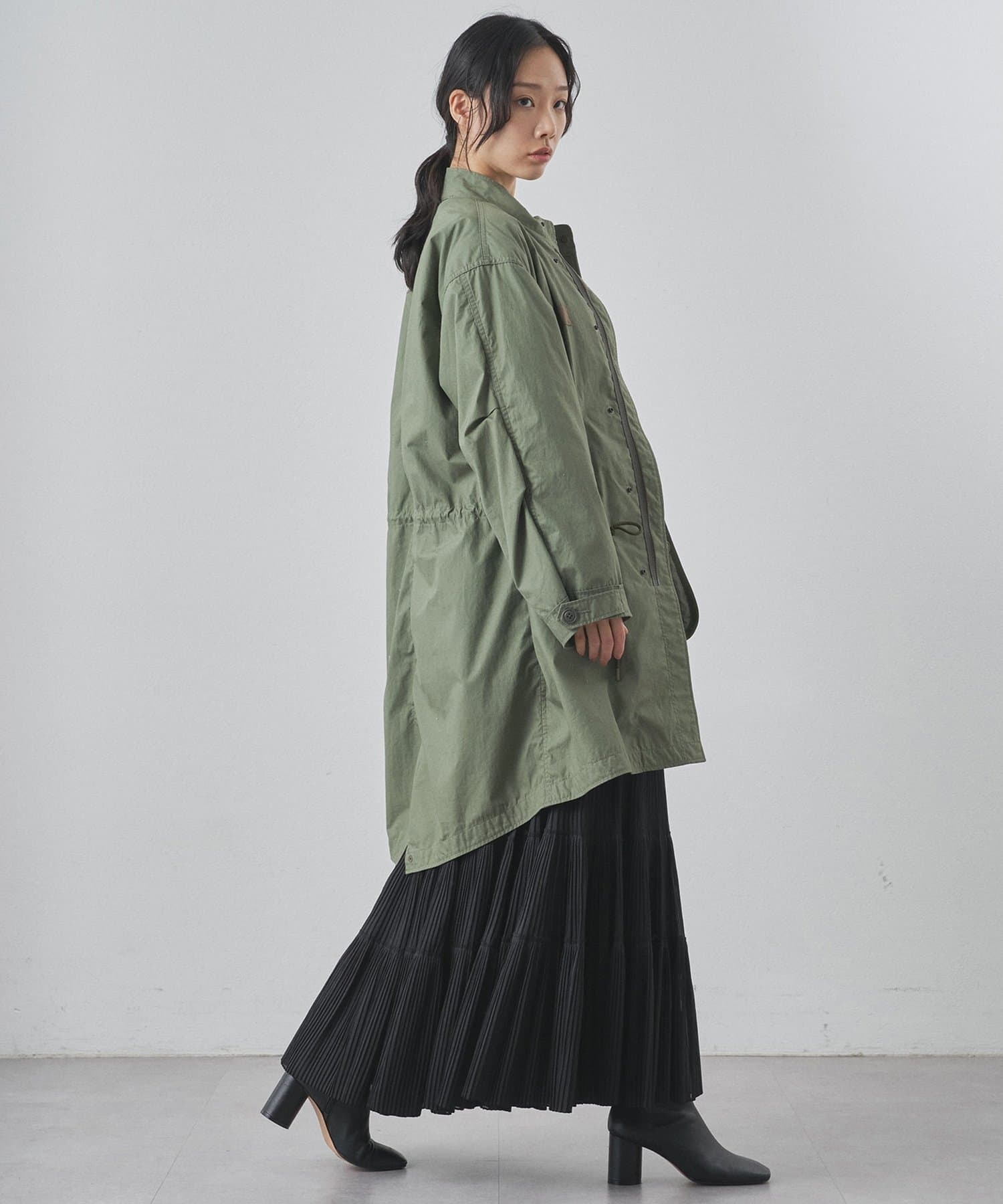 Whim Gazette(ウィム ガゼット) ライナー付ミリタリーコート