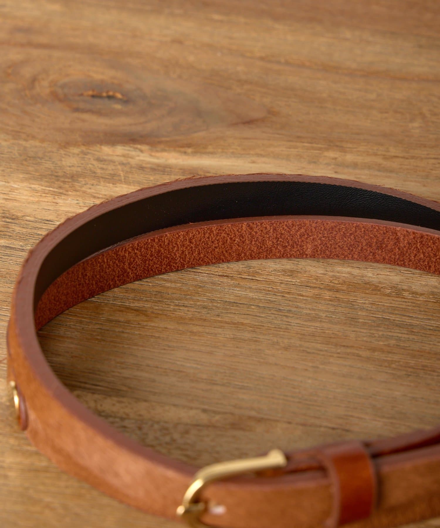 Jena　espace merveilleux(ジェナ　エスパスメルヴェイユ) ハラコ切替レザーベルト