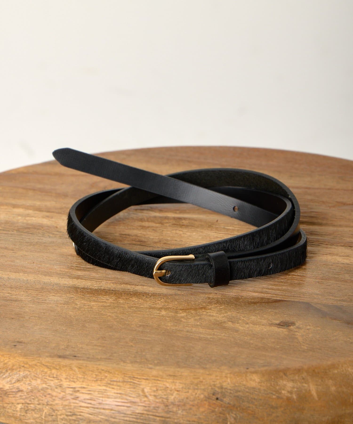 Jena　espace merveilleux(ジェナ　エスパスメルヴェイユ) ハラコ切替レザーベルト