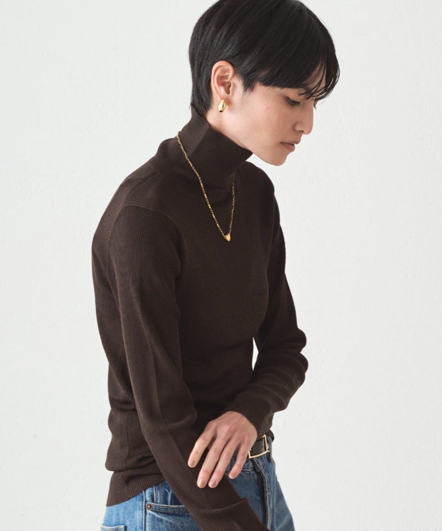 LOUNGEDRESS(ラウンジドレス) BASICタートルニット