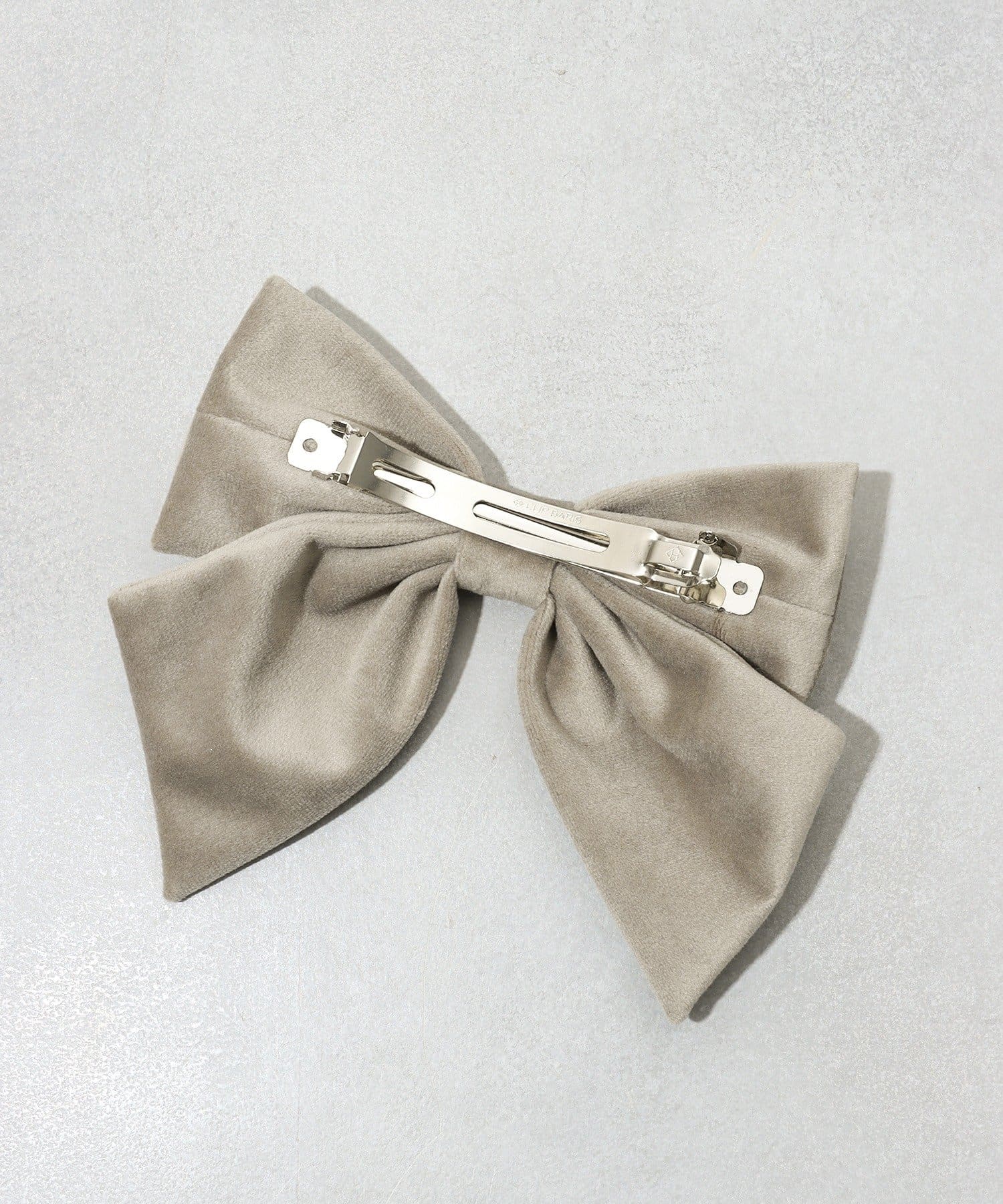 3COINS(スリーコインズ) ベロアリボンバレッタ