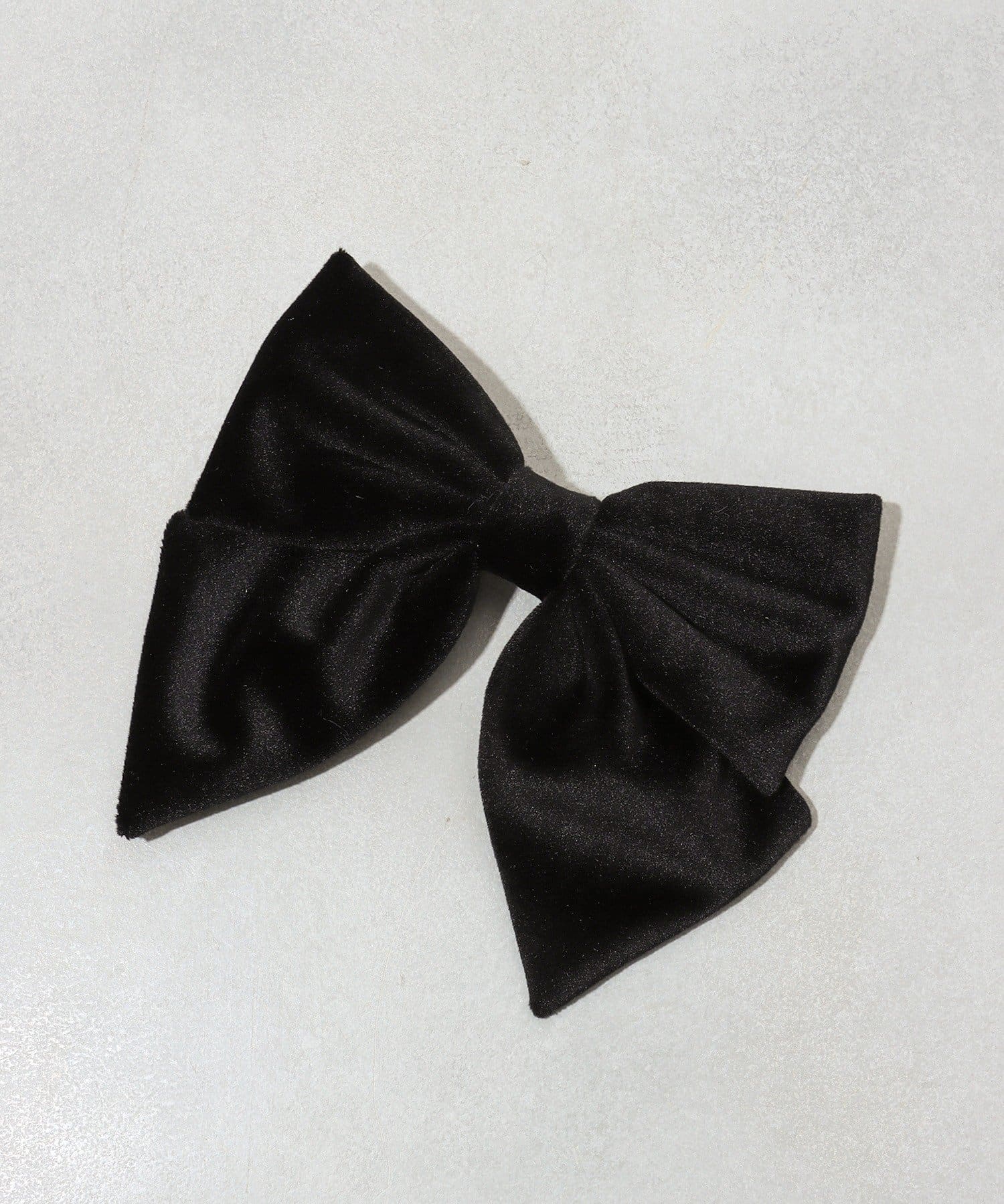 3COINS(スリーコインズ) ベロアリボンバレッタ