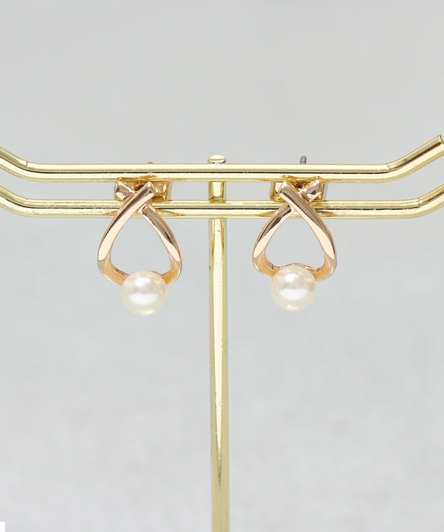 3COINS(スリーコインズ) パールメタルピアス