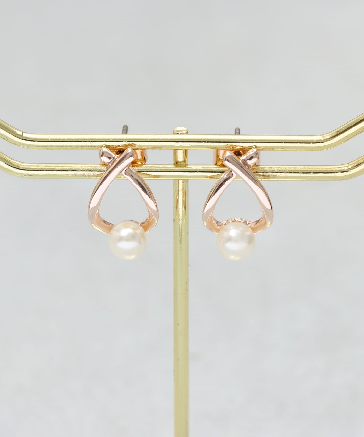 3COINS(スリーコインズ) パールメタルピアス