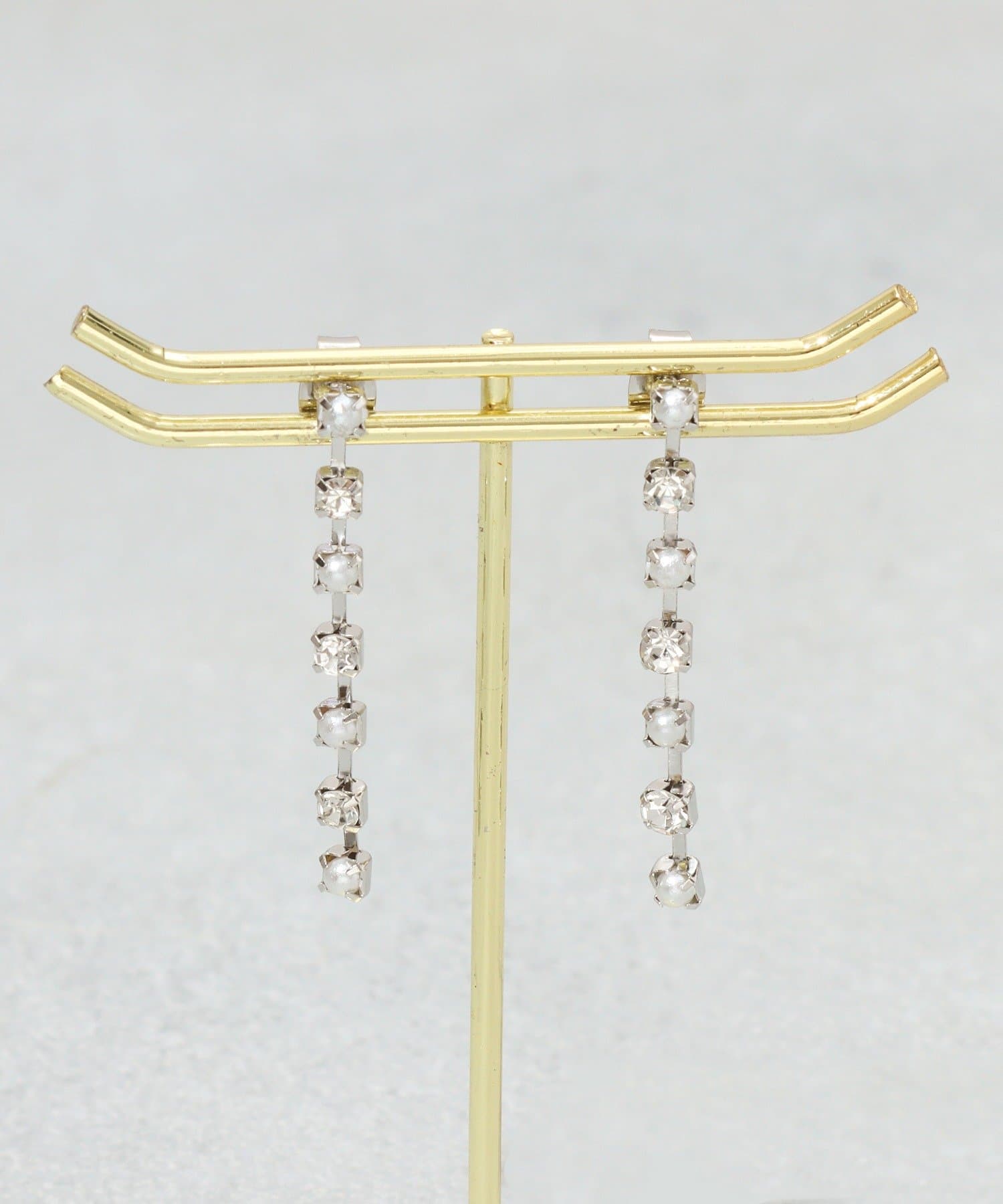3COINS(スリーコインズ) パールクリアピアス