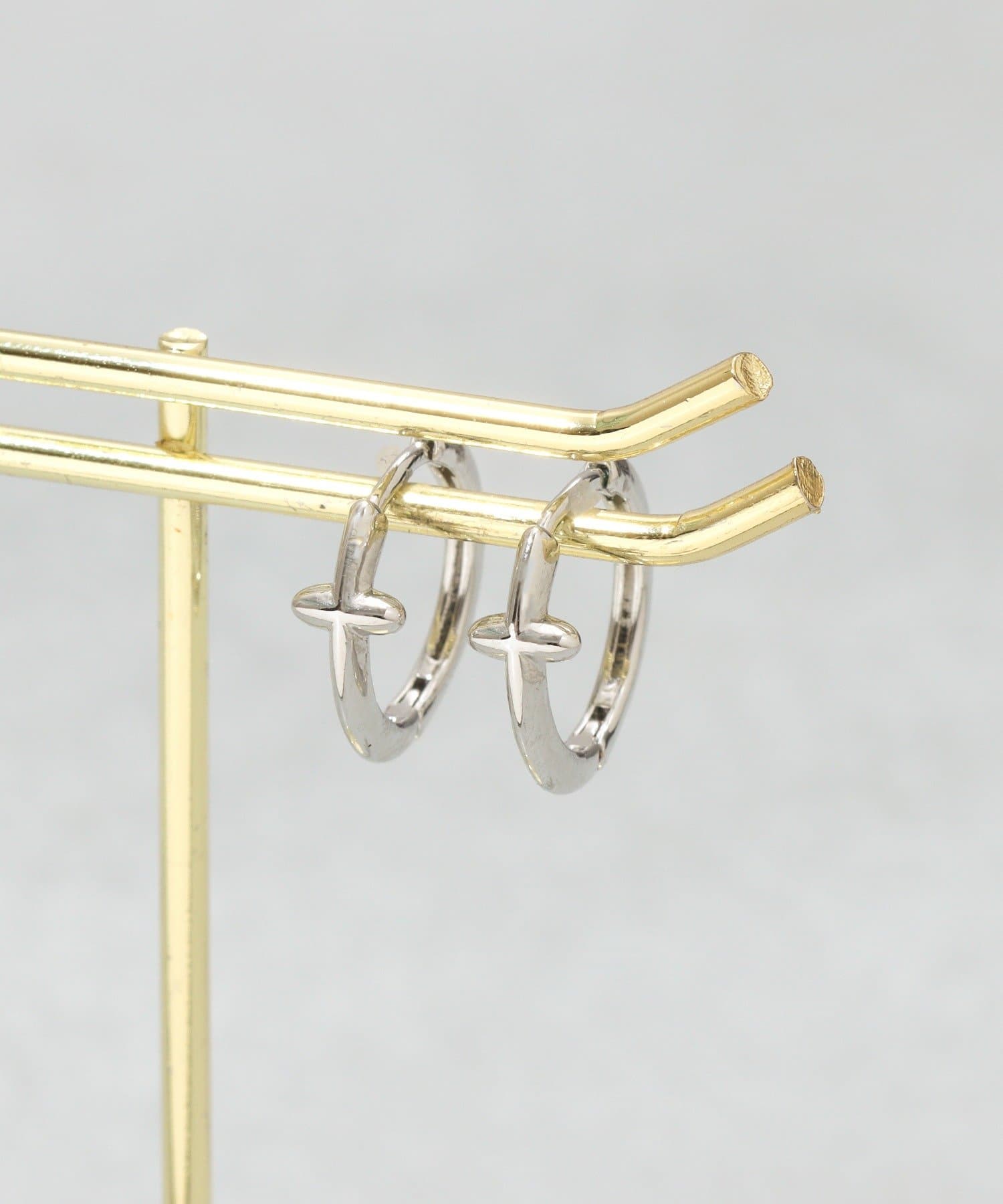 3COINS(スリーコインズ) メタルワンタッチピアス