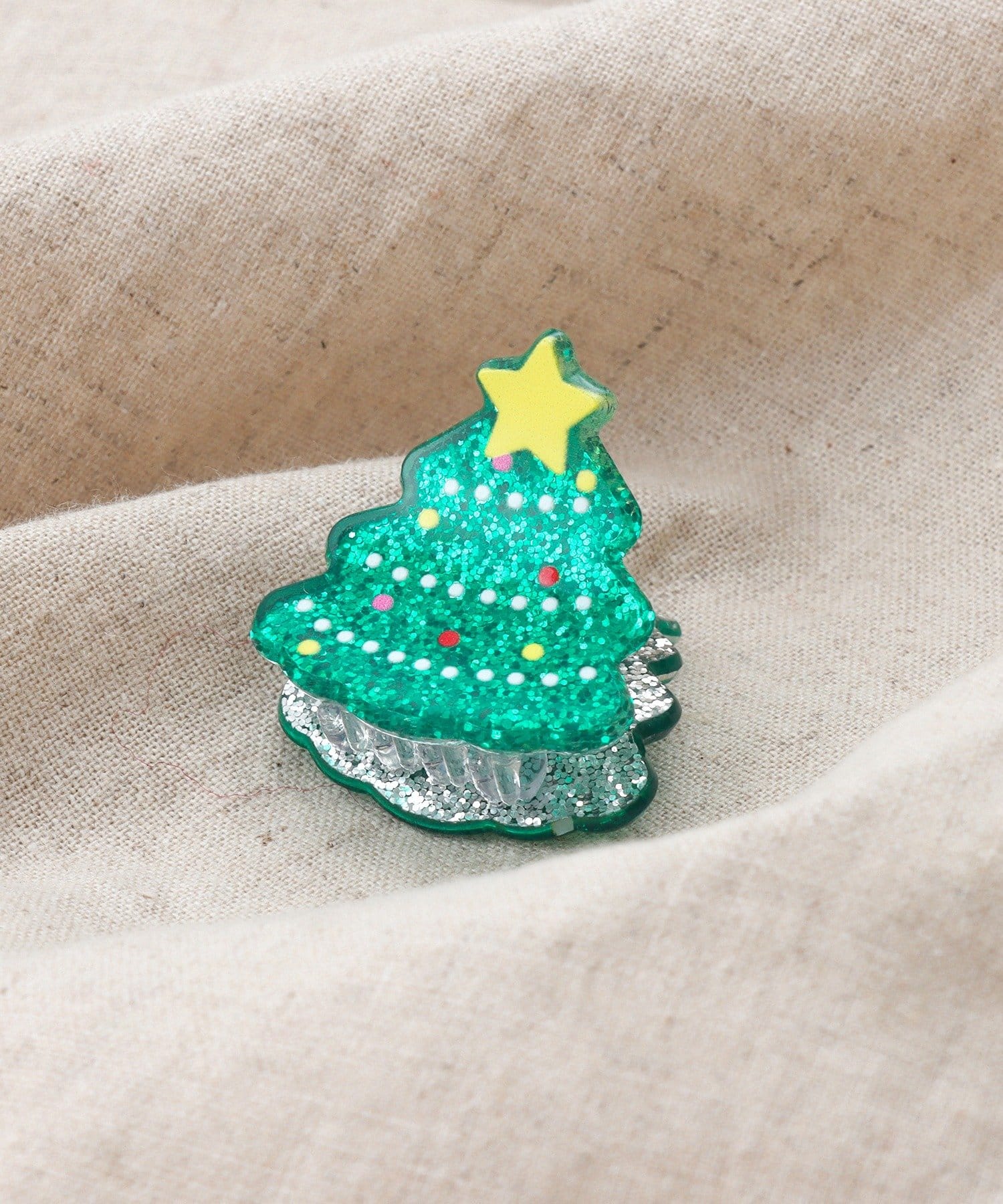 3COINS(スリーコインズ) クリスマスモチーフミニクリップ2個セット／KIDS