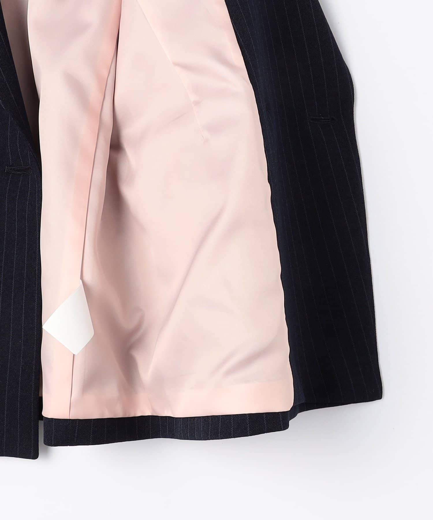 NOLLEY'S(ノーリーズ) ウォッシャブルウール調ダブルジャケット