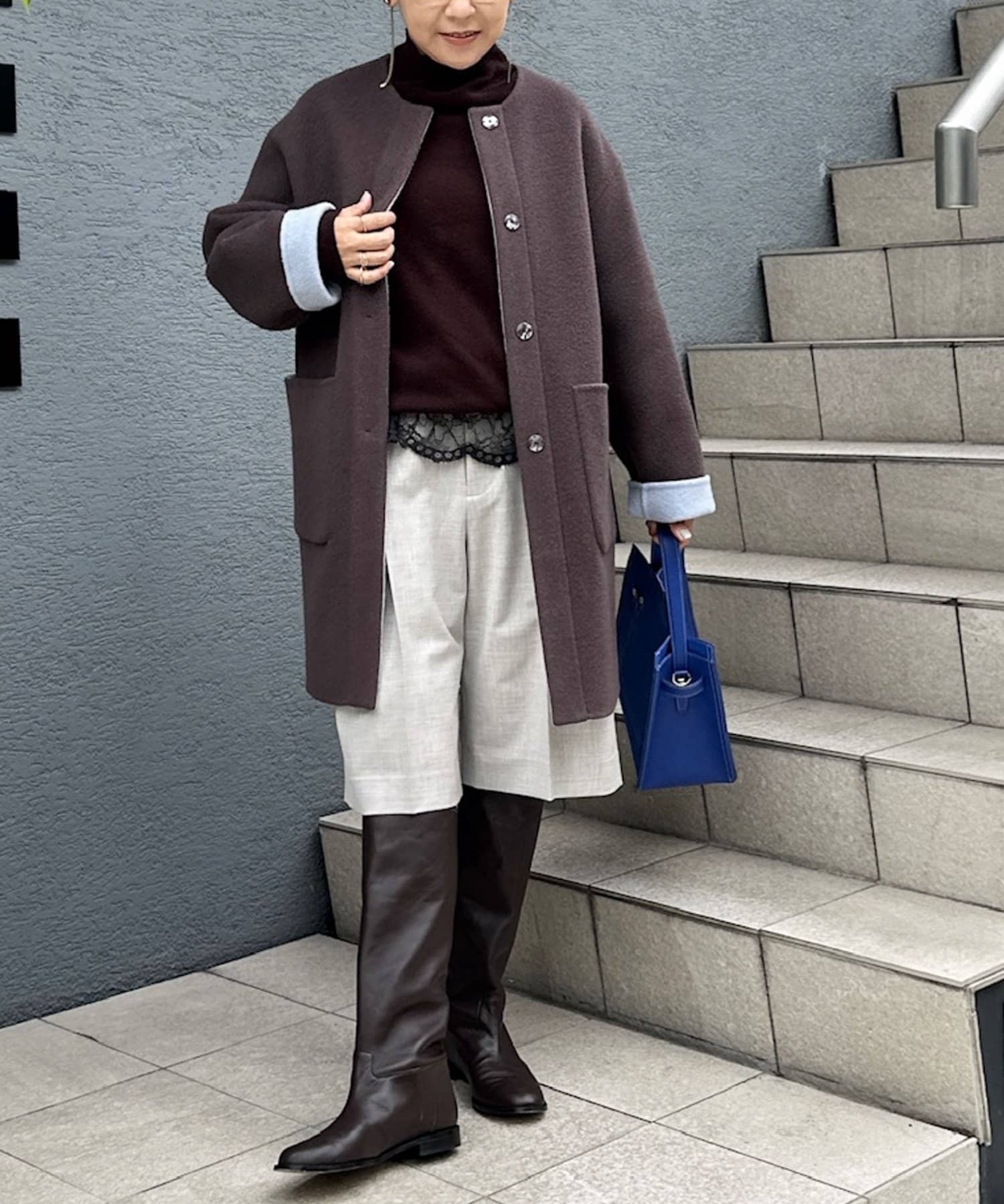 バイカラーリバーコート | NOLLEY'S(ノーリーズ)レディース