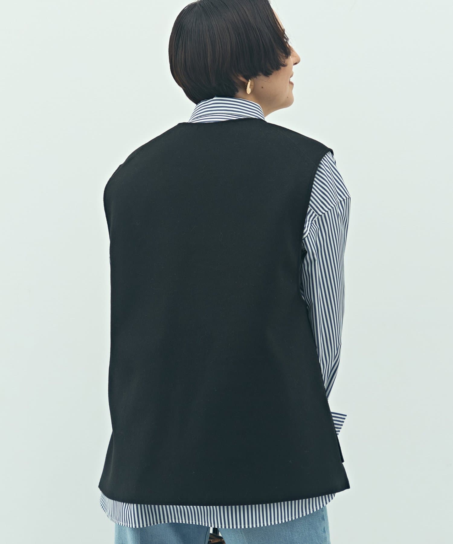 NOLLEY'S(ノーリーズ) ウォッシャブルストレッチジャージベスト