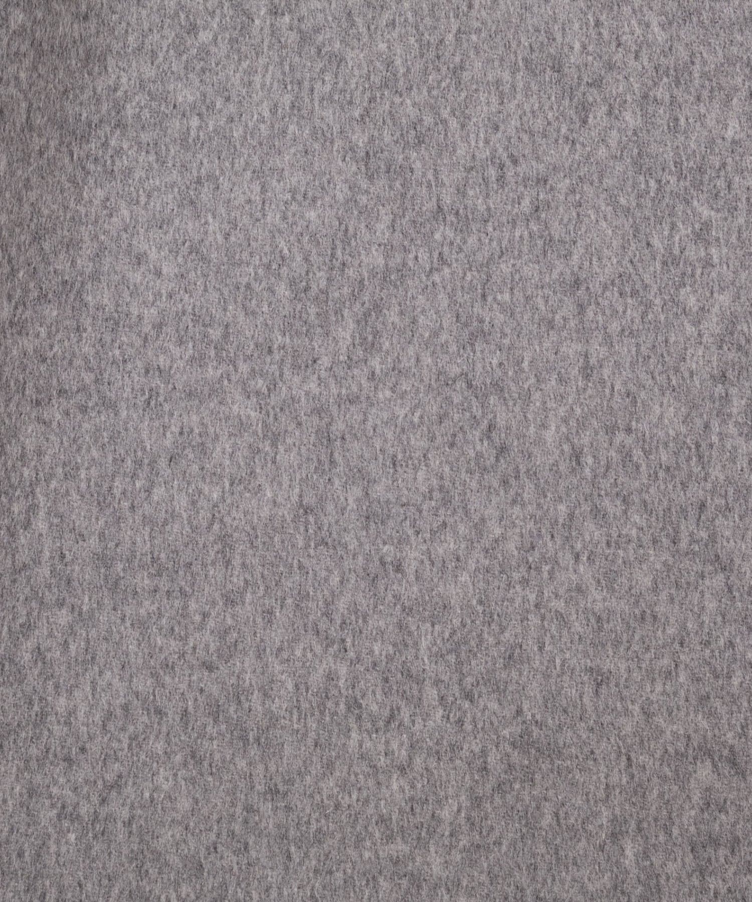 NOLLEY'S(ノーリーズ) ブローチ付きAラインノーカラーコート